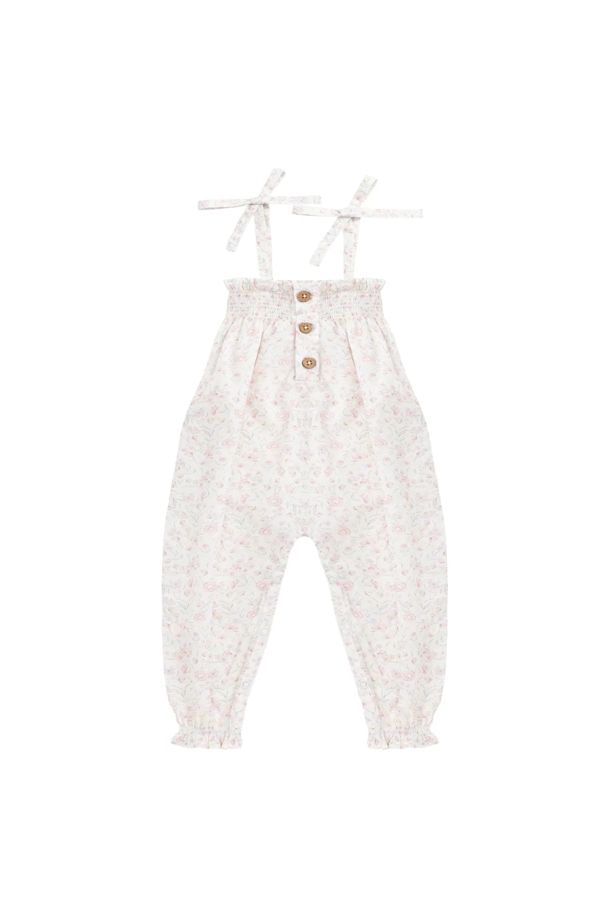 Organic Cotton Mirabel Jumpsuit || Grace Floral