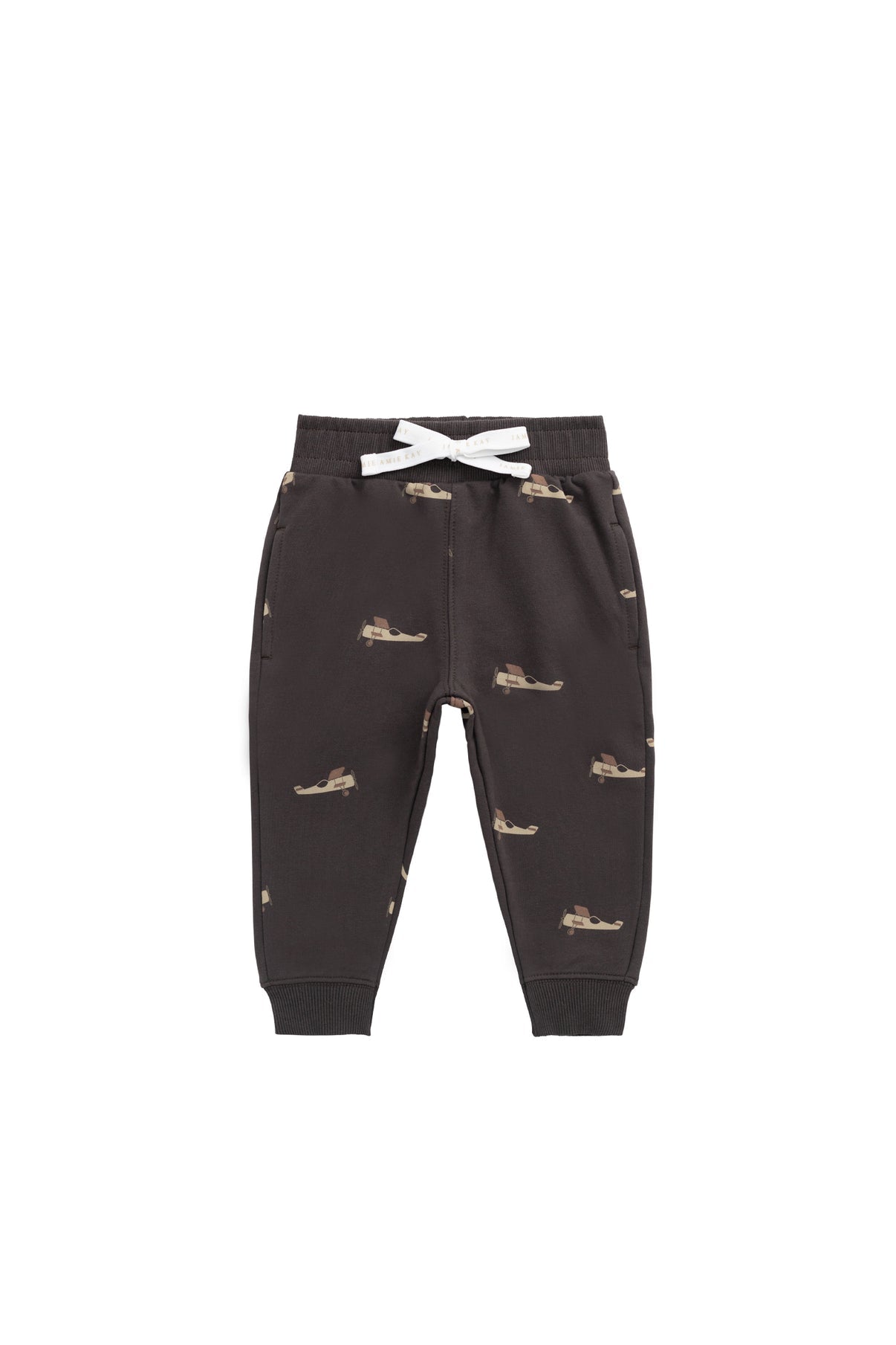 Organic Cotton Dominic Track Pant || Pilot Planes Bistre