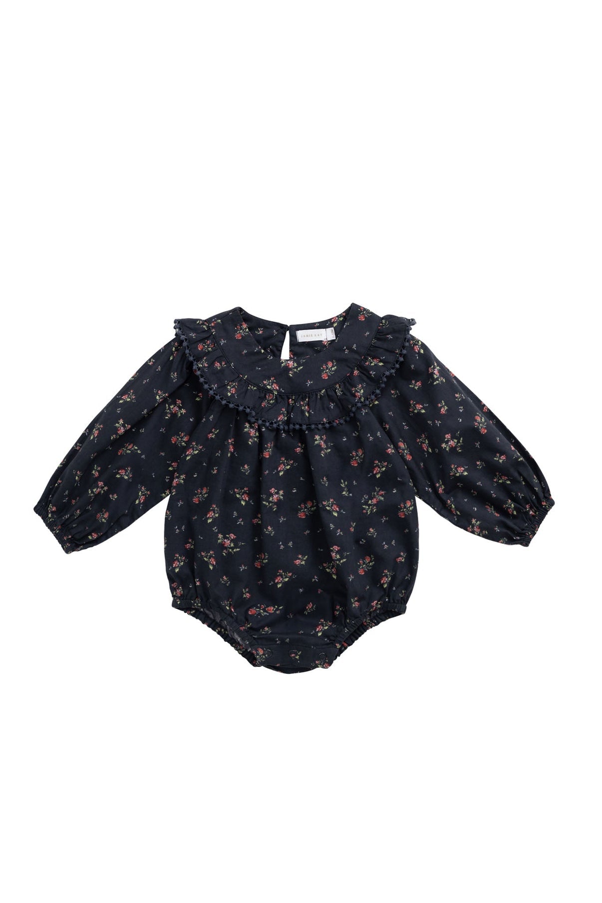 Organic Cotton Malia Playsuit || Bianca Noir