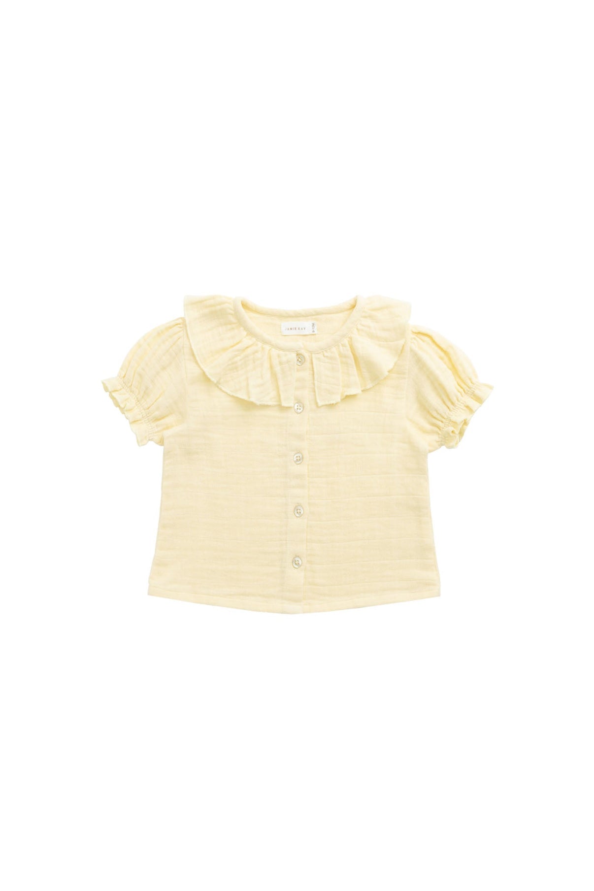 Organic Cotton Muslin Alora Top || Sunshine