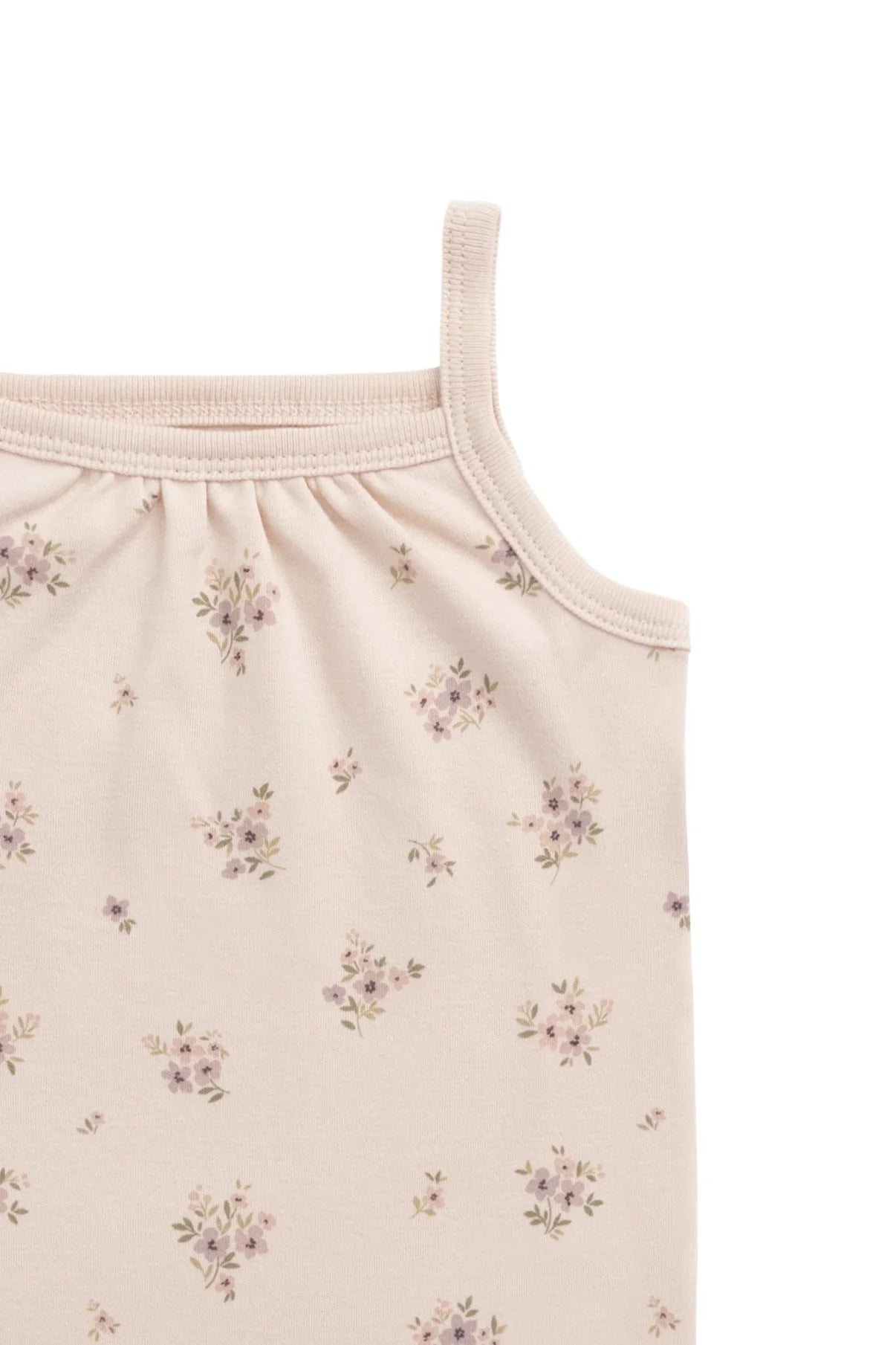 Organic Cotton Casey Top || Goldie Bouquet Pink