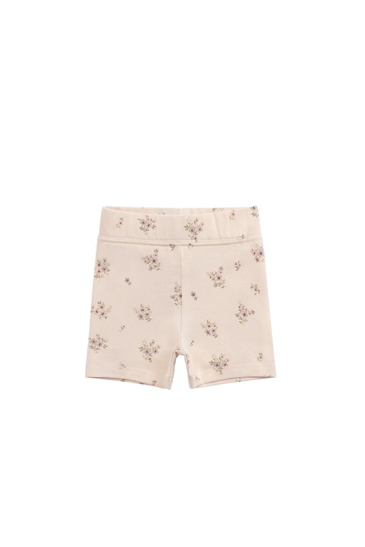 Organic Cotton Everyday Bike Short || Goldie Bouquet Pink Tint