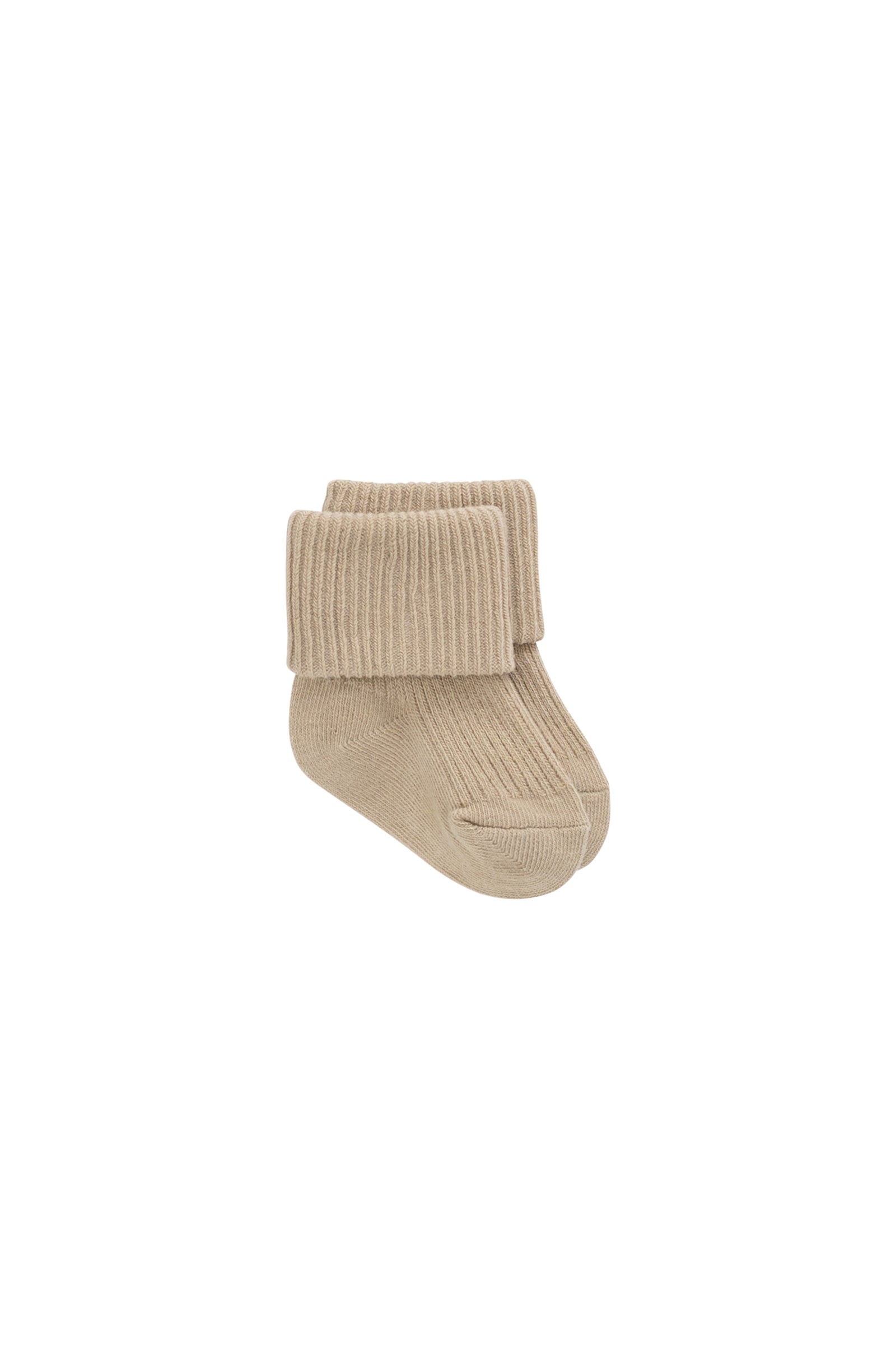 Classic Rib Sock - Hay