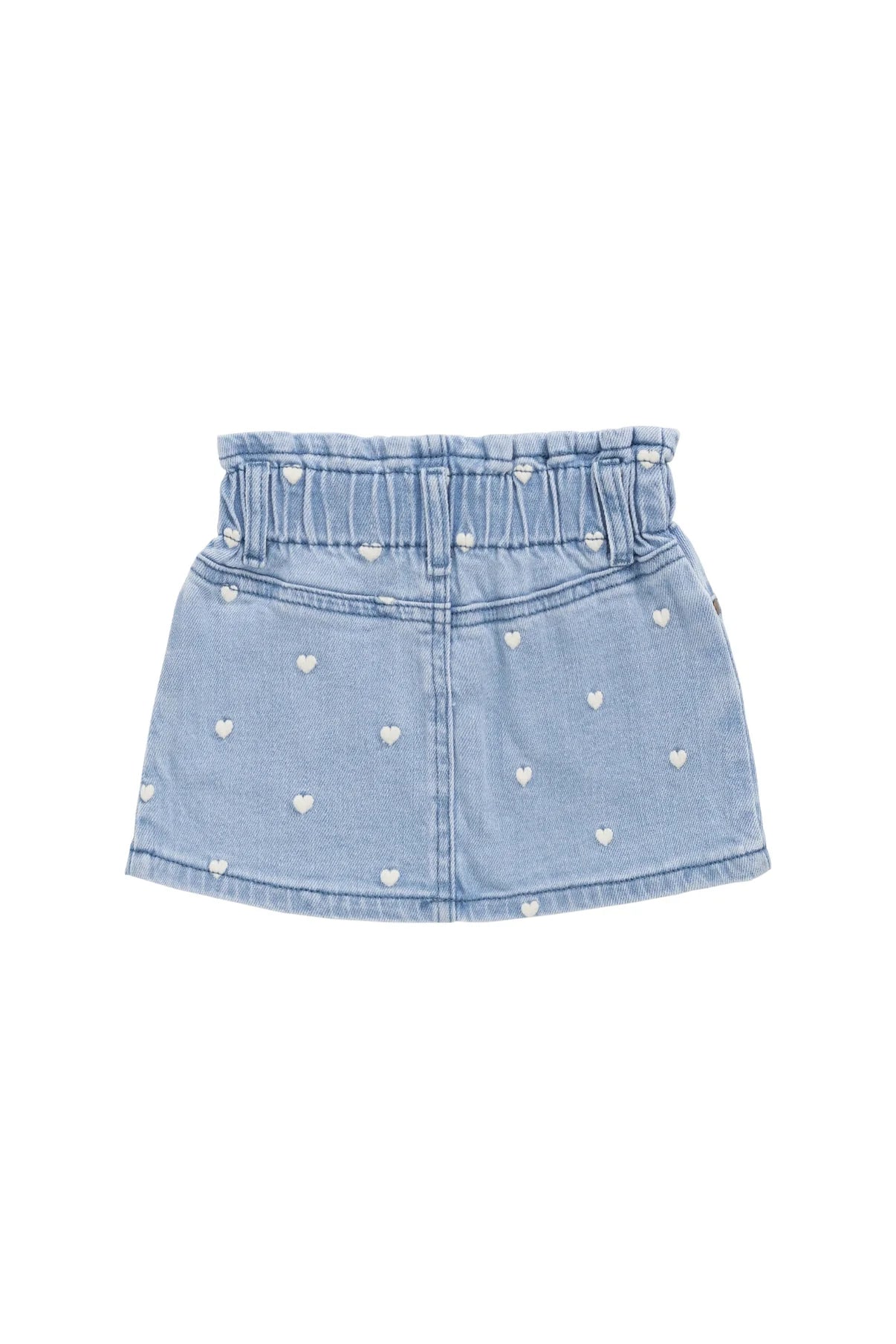 Briella Skirt || Petite Heart Denim