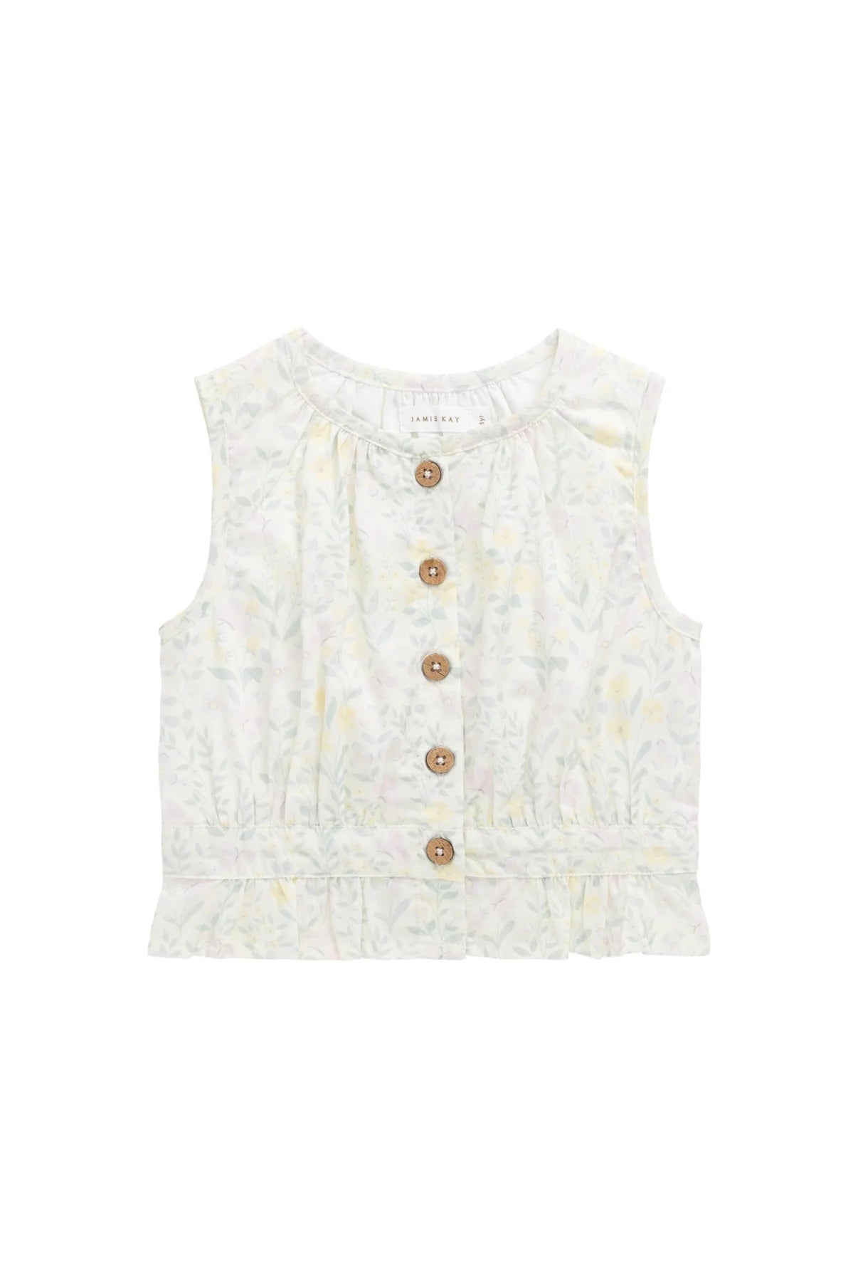 Organic Cotton McCenna Top || Daphne Egret