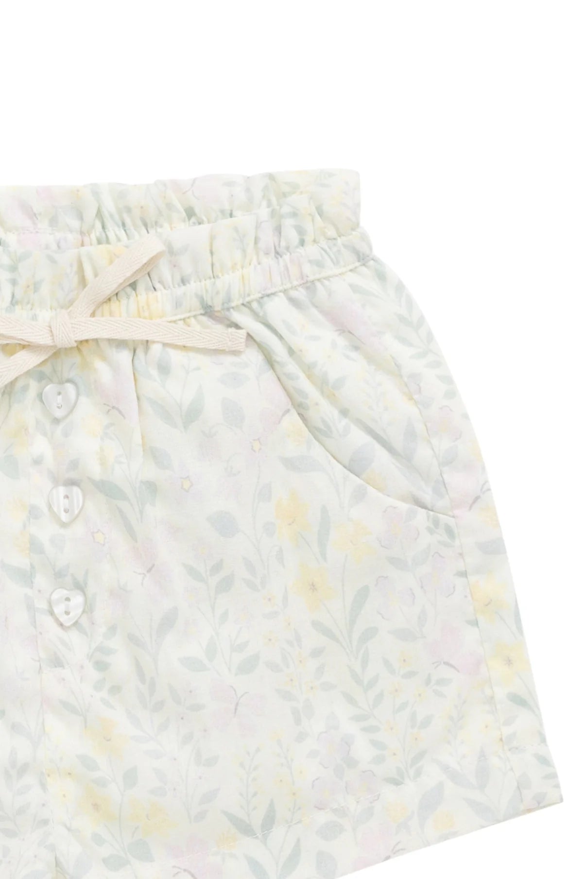 Organic Cotton Neve Short || Daphne Egret