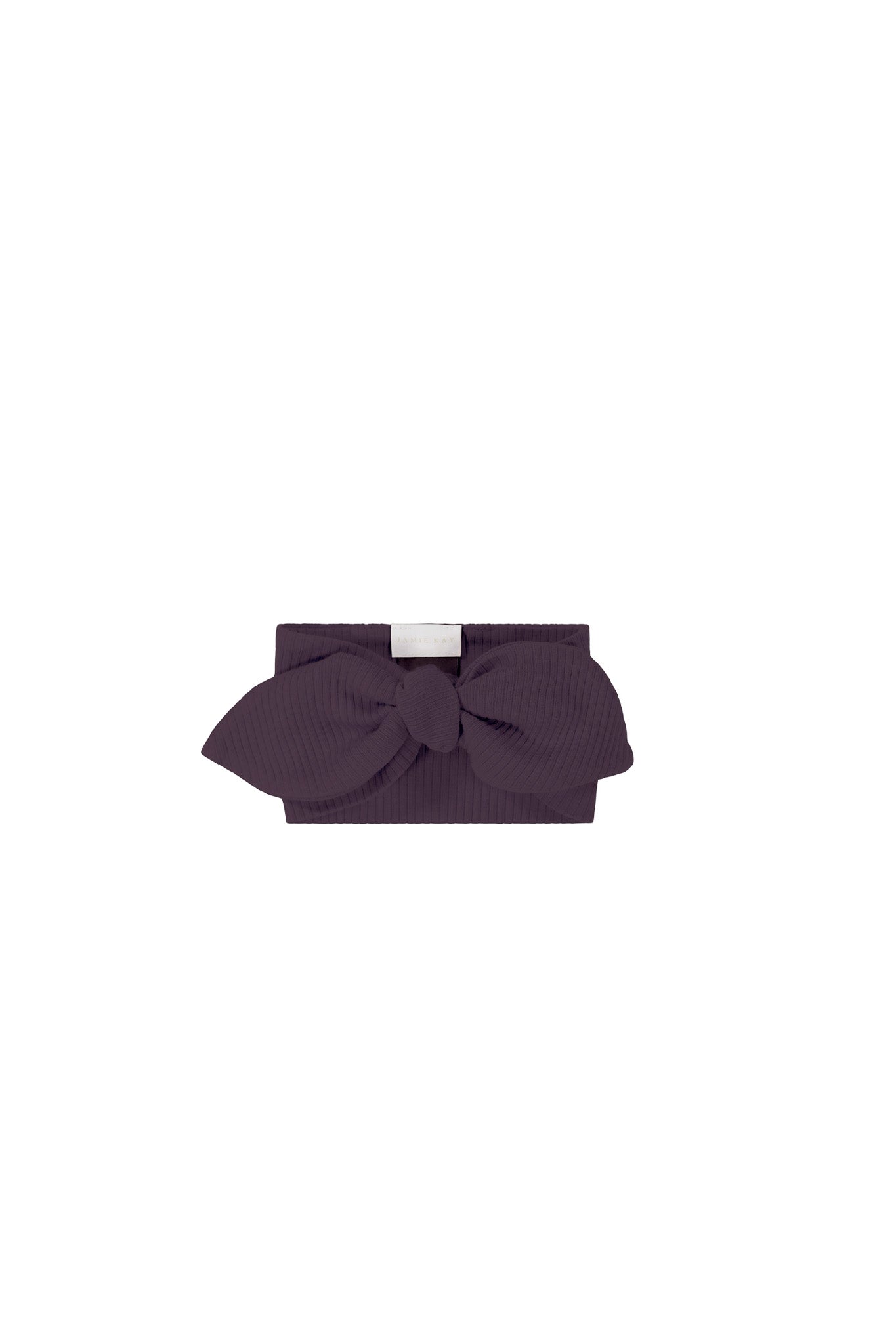 Organic Cotton Modal Lilian Headband - Blackberry