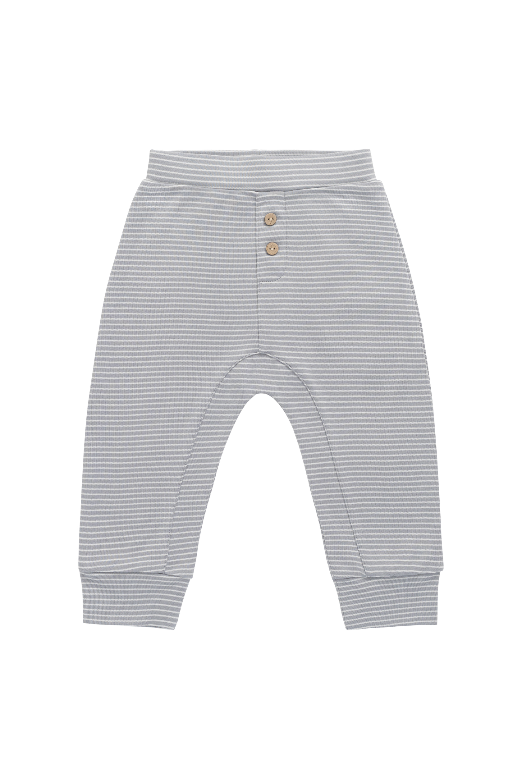 Pima Cotton Wesley Pant || Fine Stripe Missouri/Parchment - LAST 1Y & 4Y