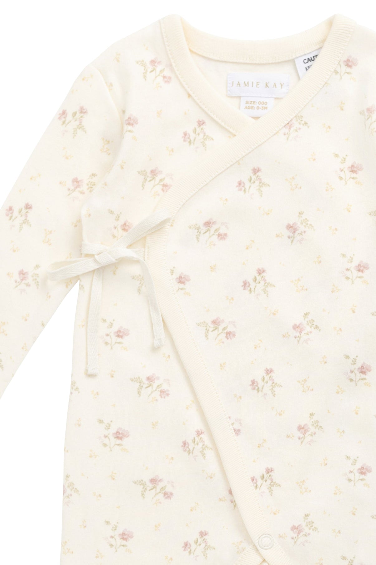 Organic Cotton Estelle Onepiece - Thelma Parchment