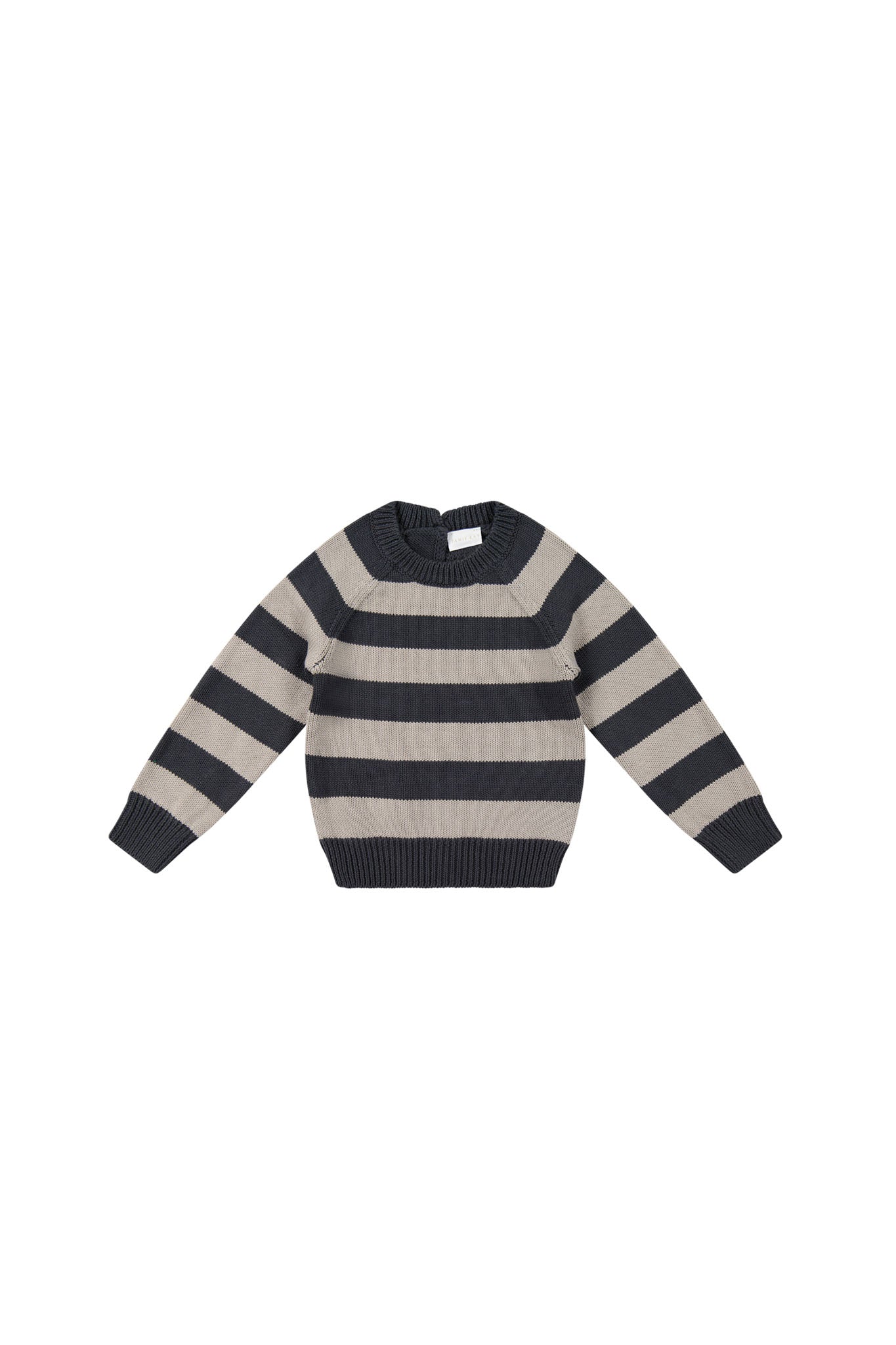 Charles Knitted Jumper - Ink Stripe