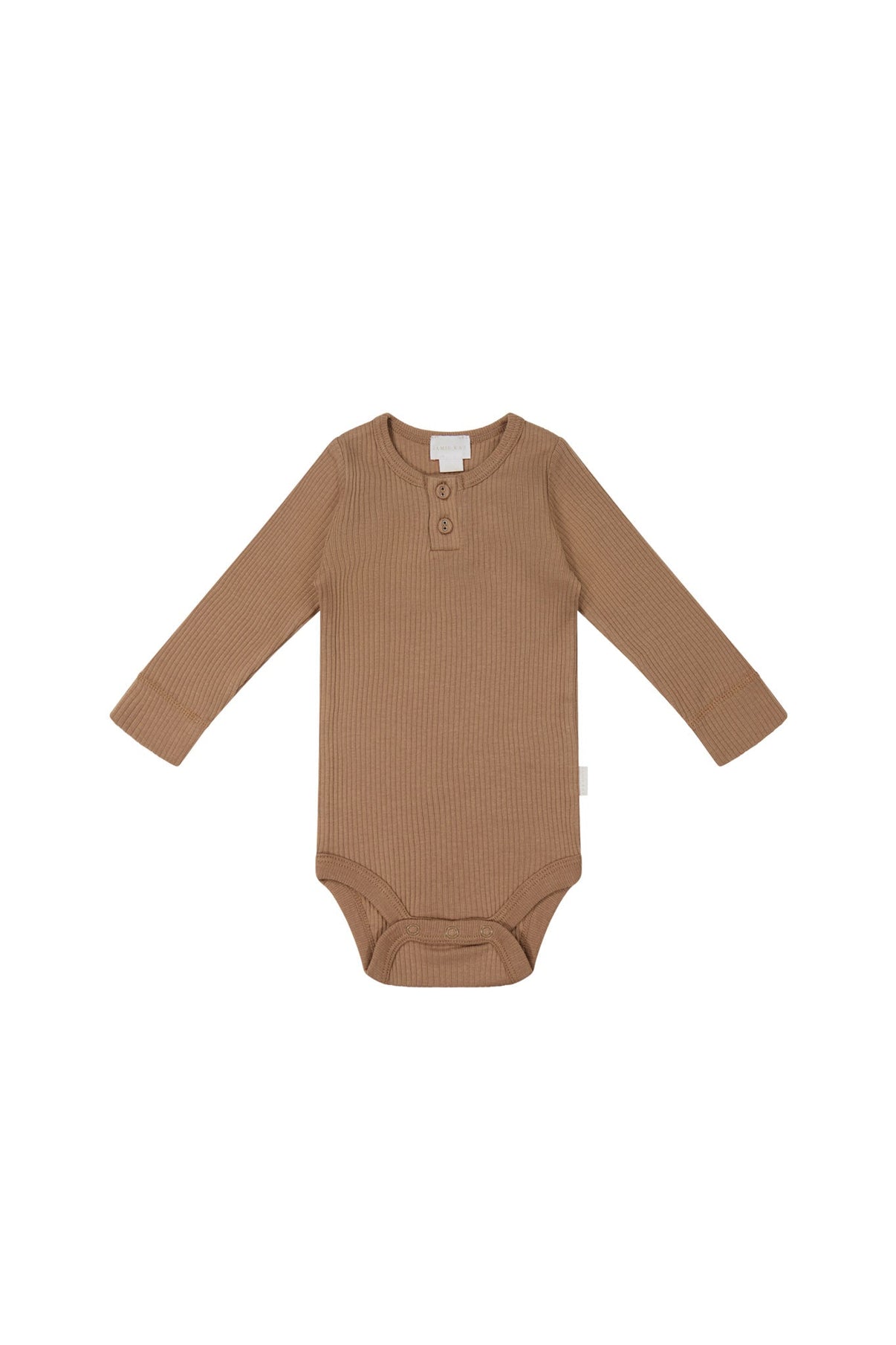 Organic Cotton Modal Long Sleeve Bodysuit || Cavern Clay - LAST NB & 2Y