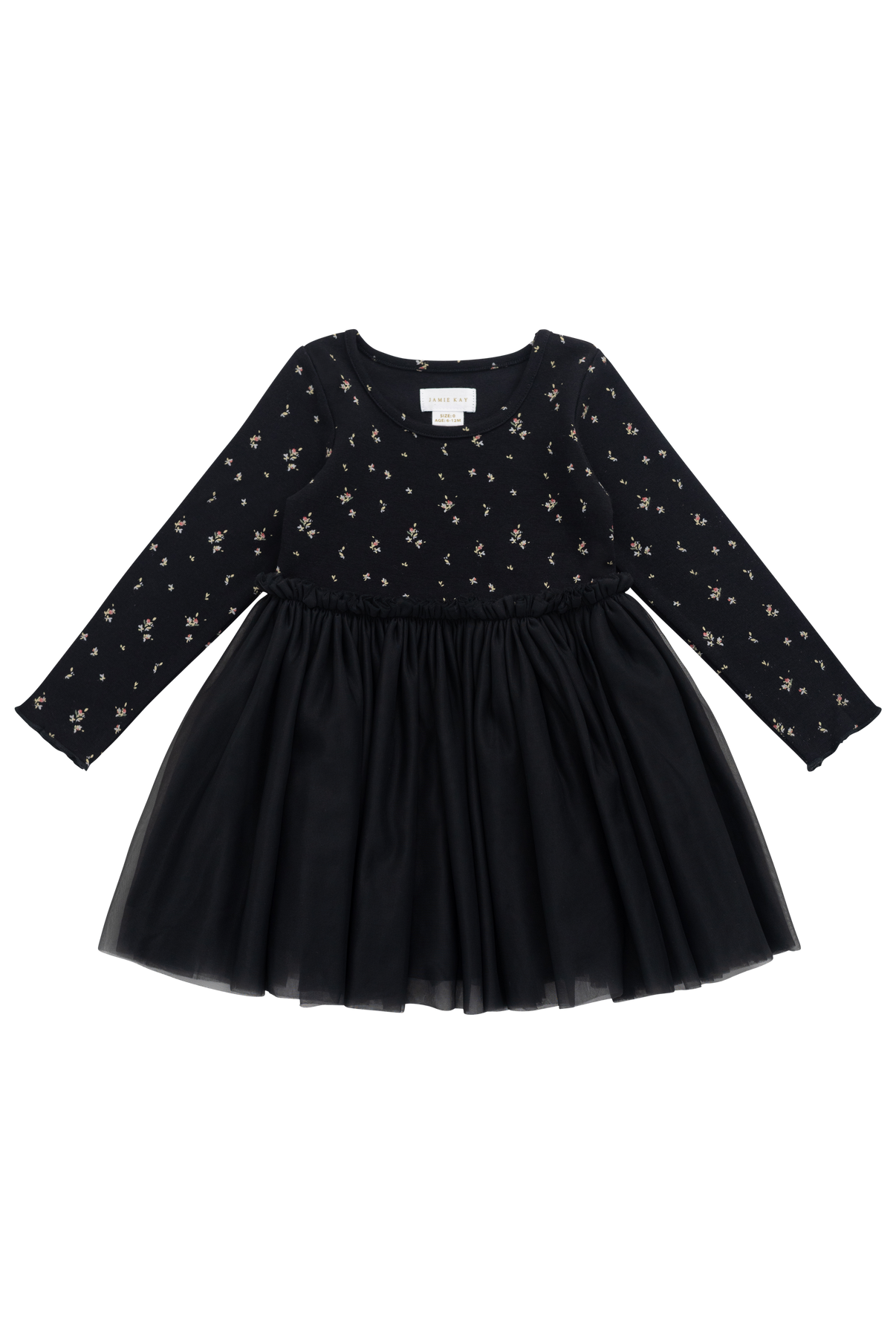 Anna Tulle Dress - Dina Ebony