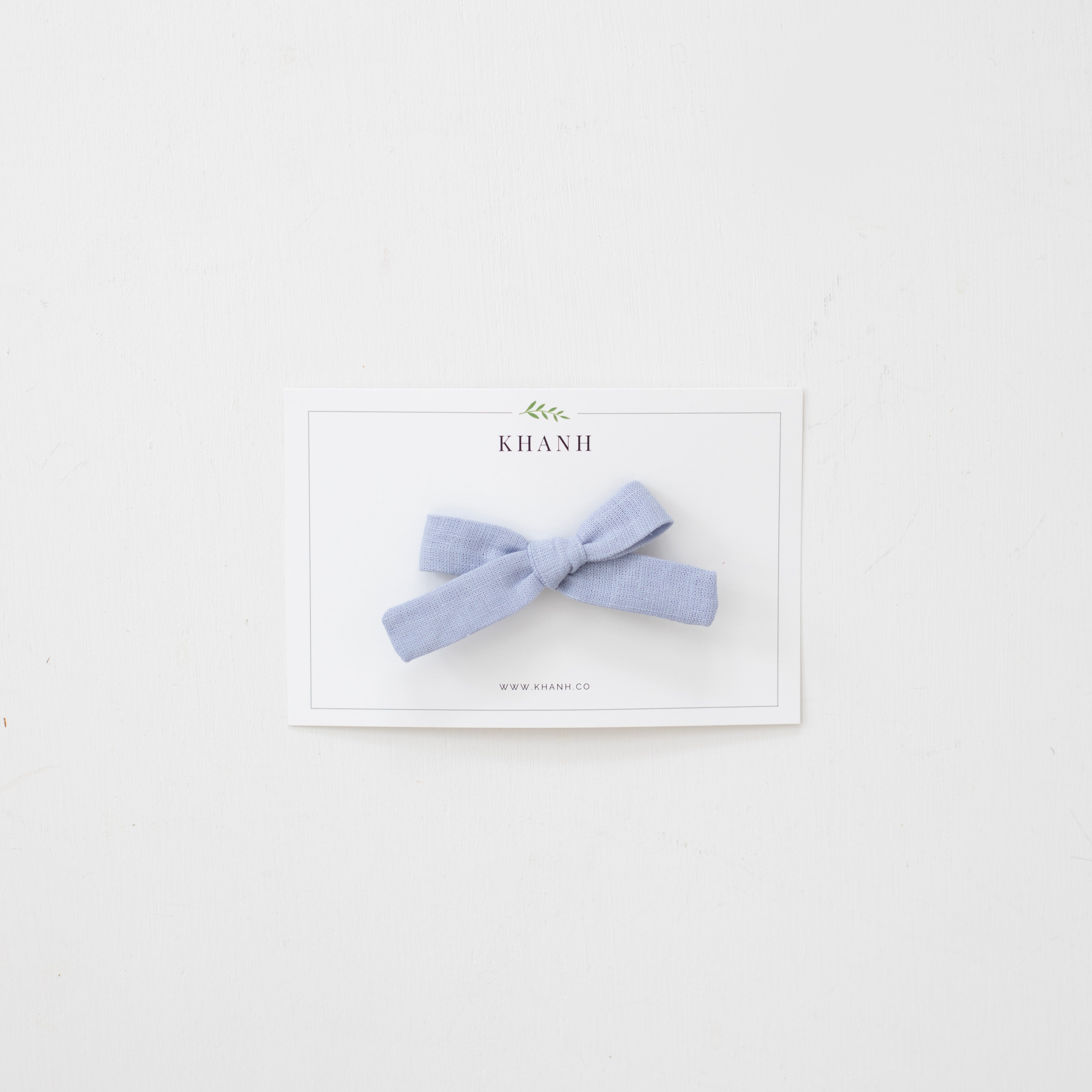 Lavender | Petite Hand-Tied Bow