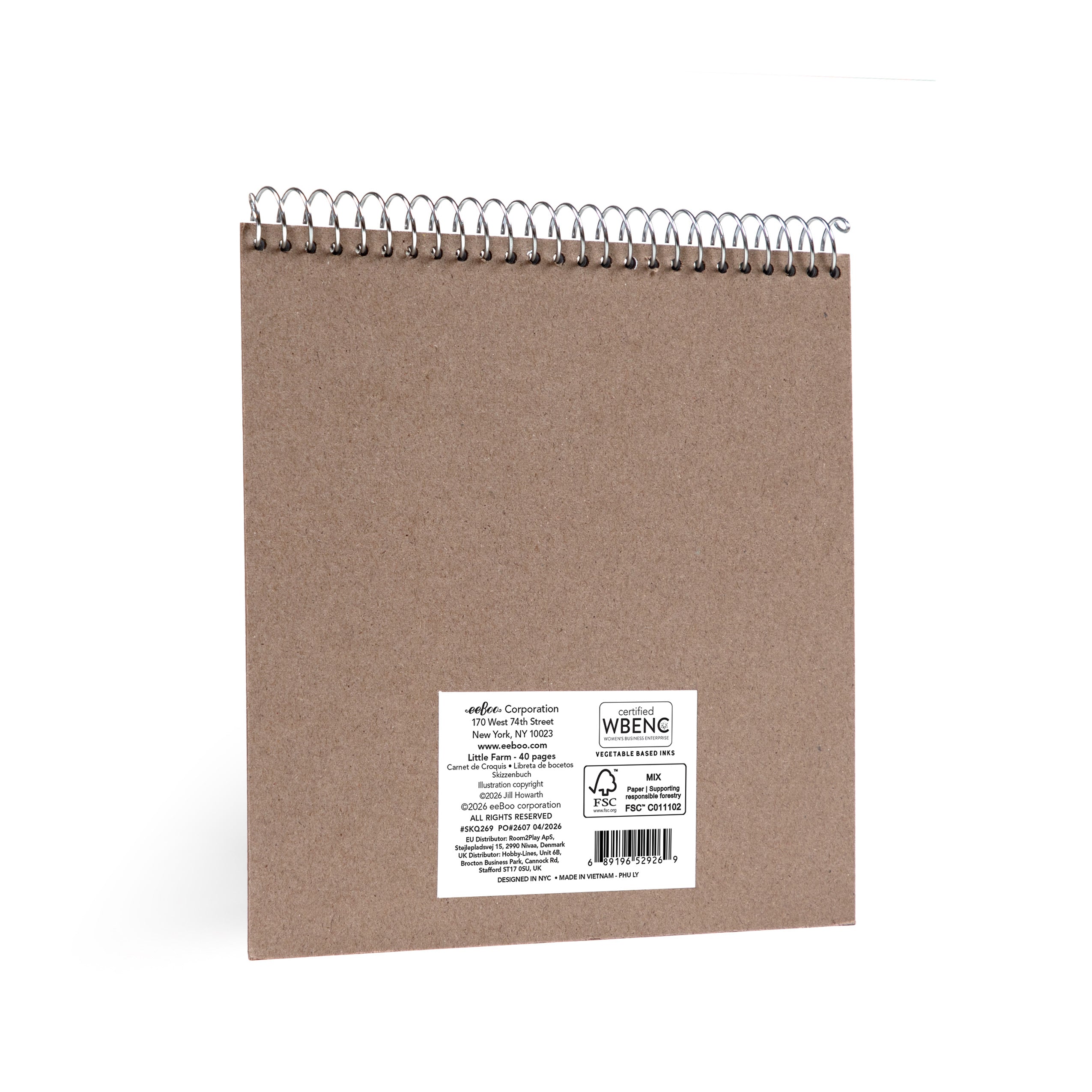 Little Farm Square Sketchbook