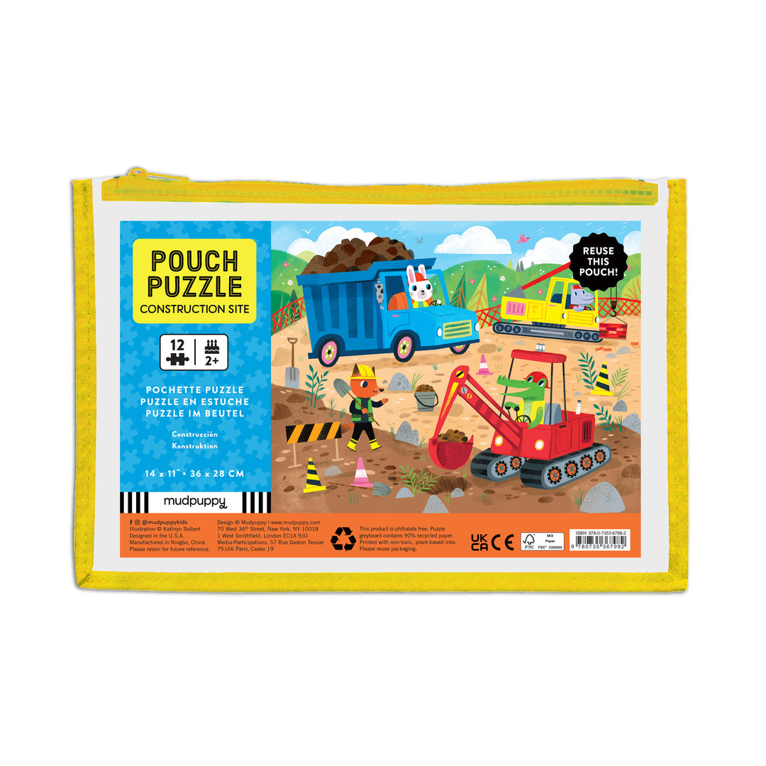 Puzzle 12 Pouch Construction Site