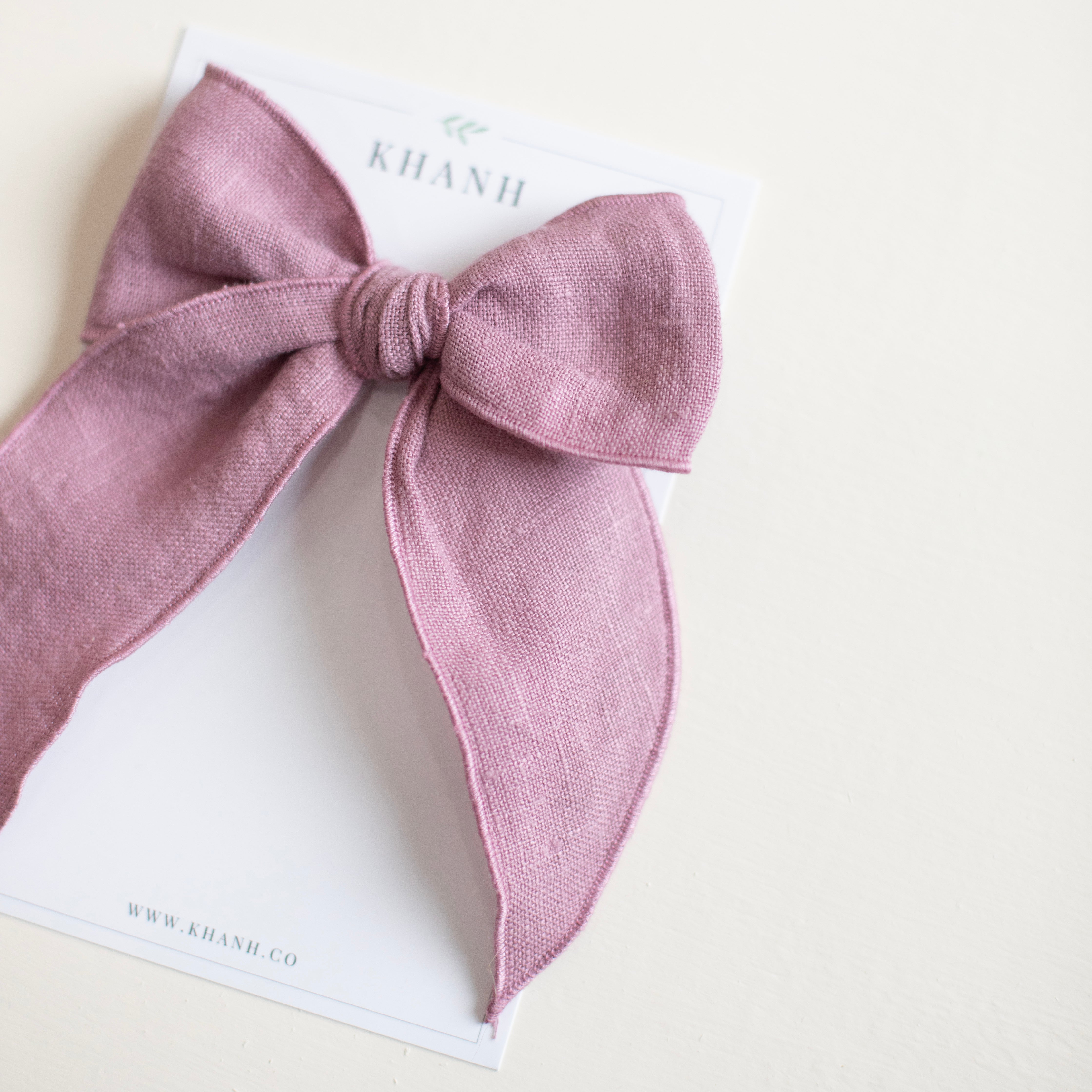 Mulberry || Oversized Whimsical Bow