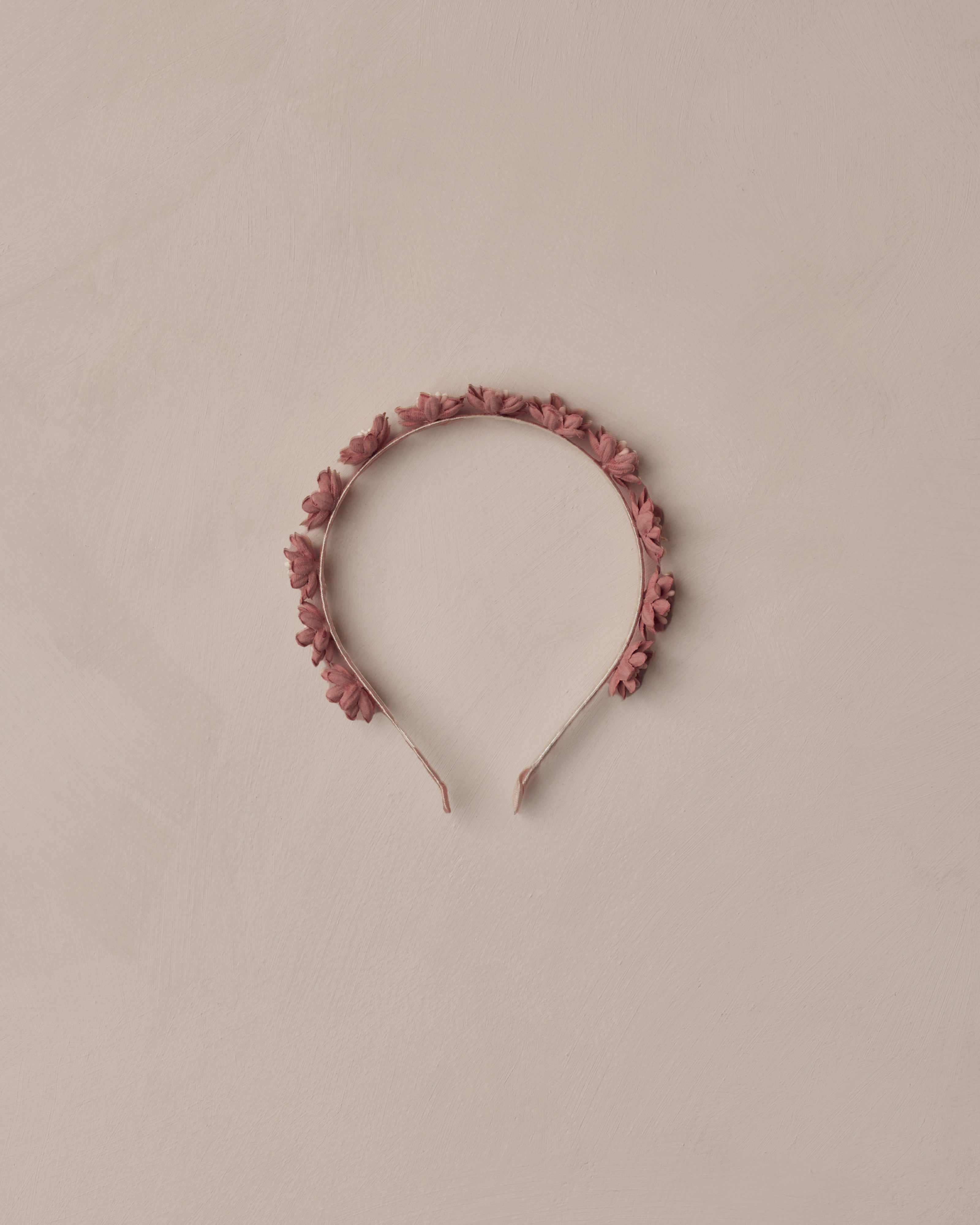 Floral Headband || Rasberry
