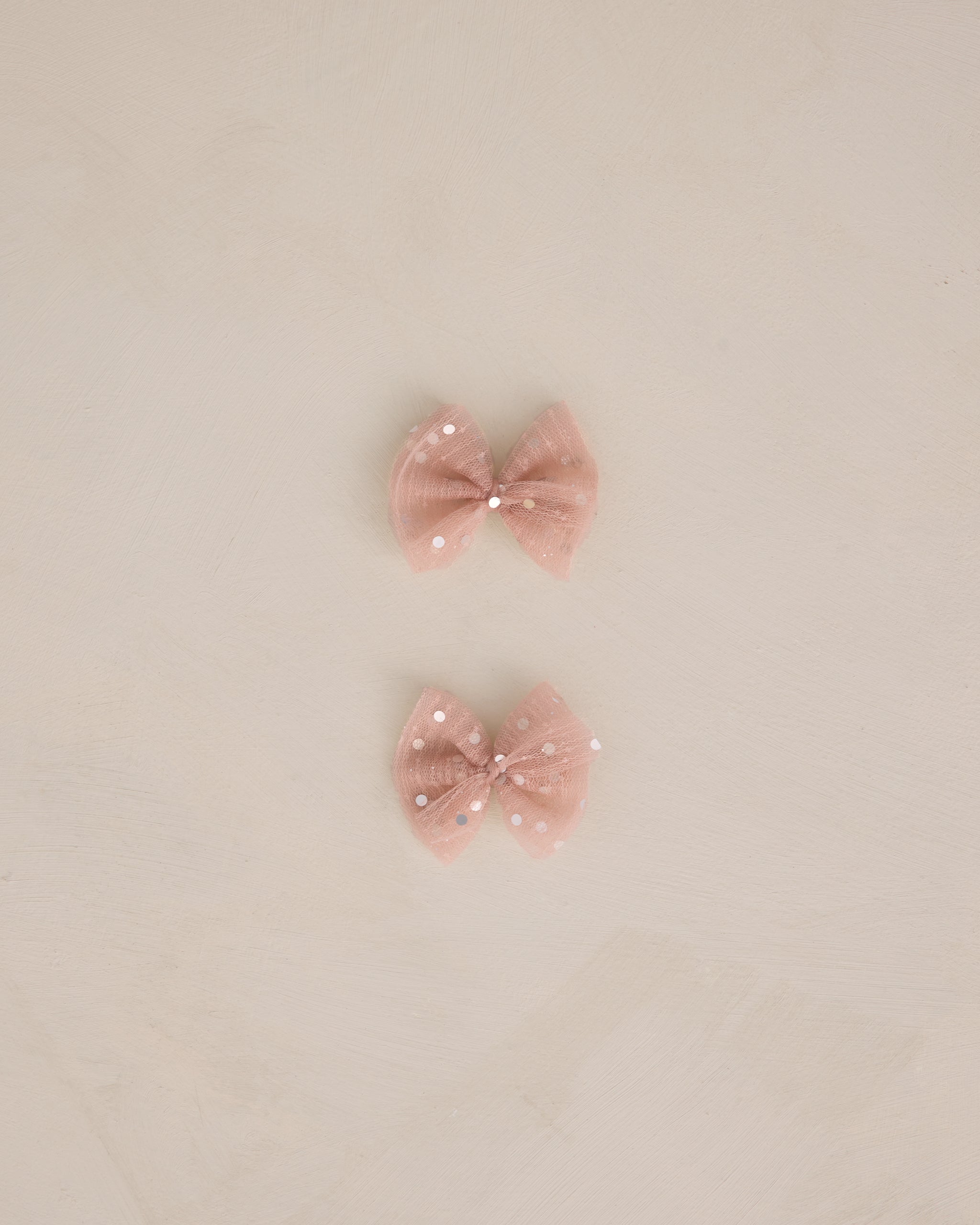 Flutter Tulle Clips || Rose