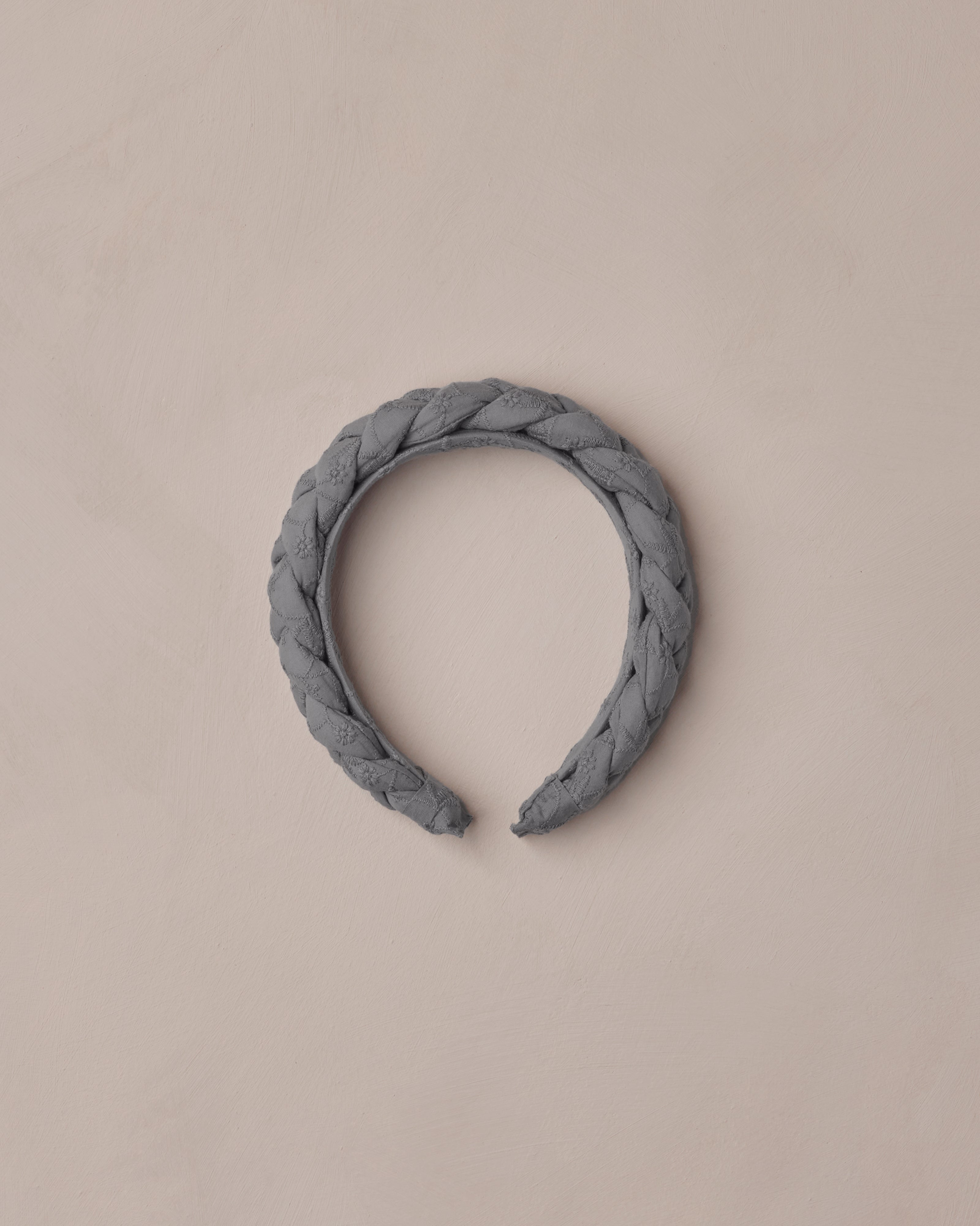Braided Headband || French Blue