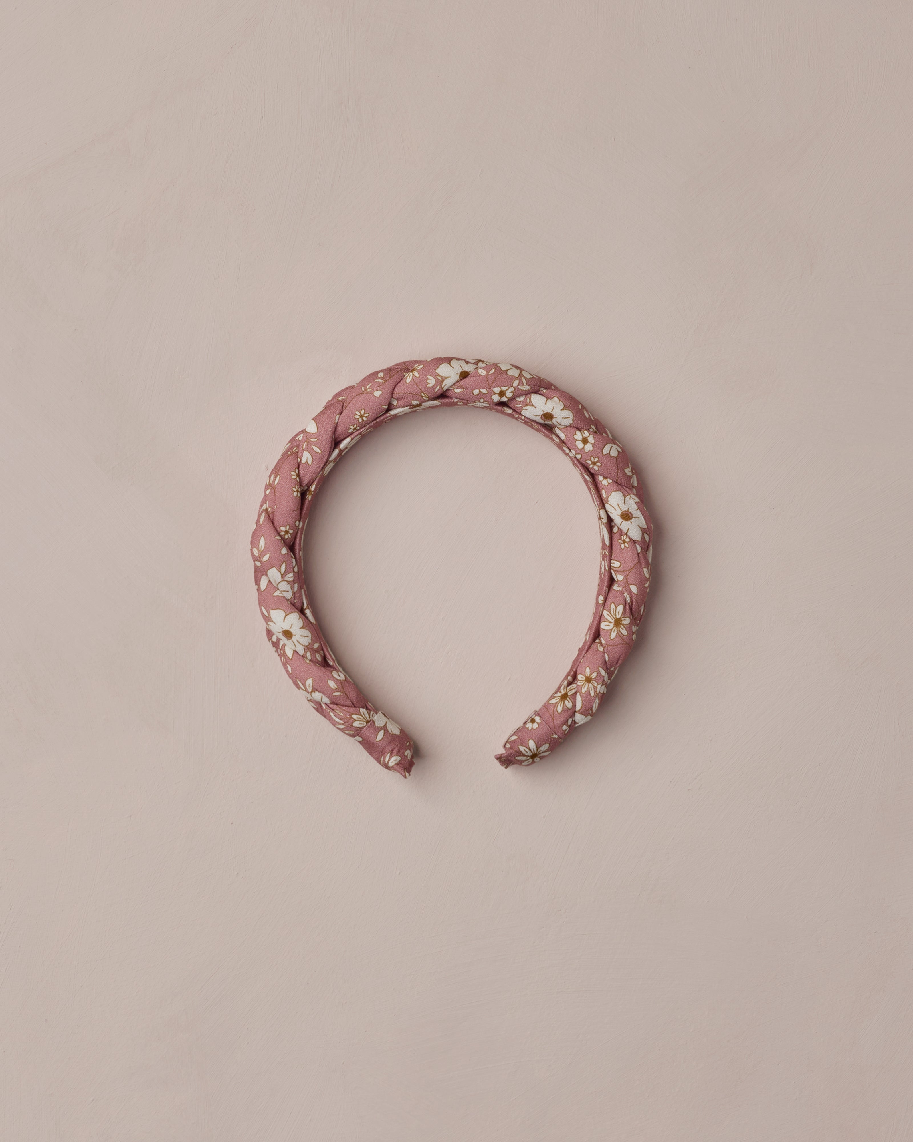 Braided Headband || Rose Bloom