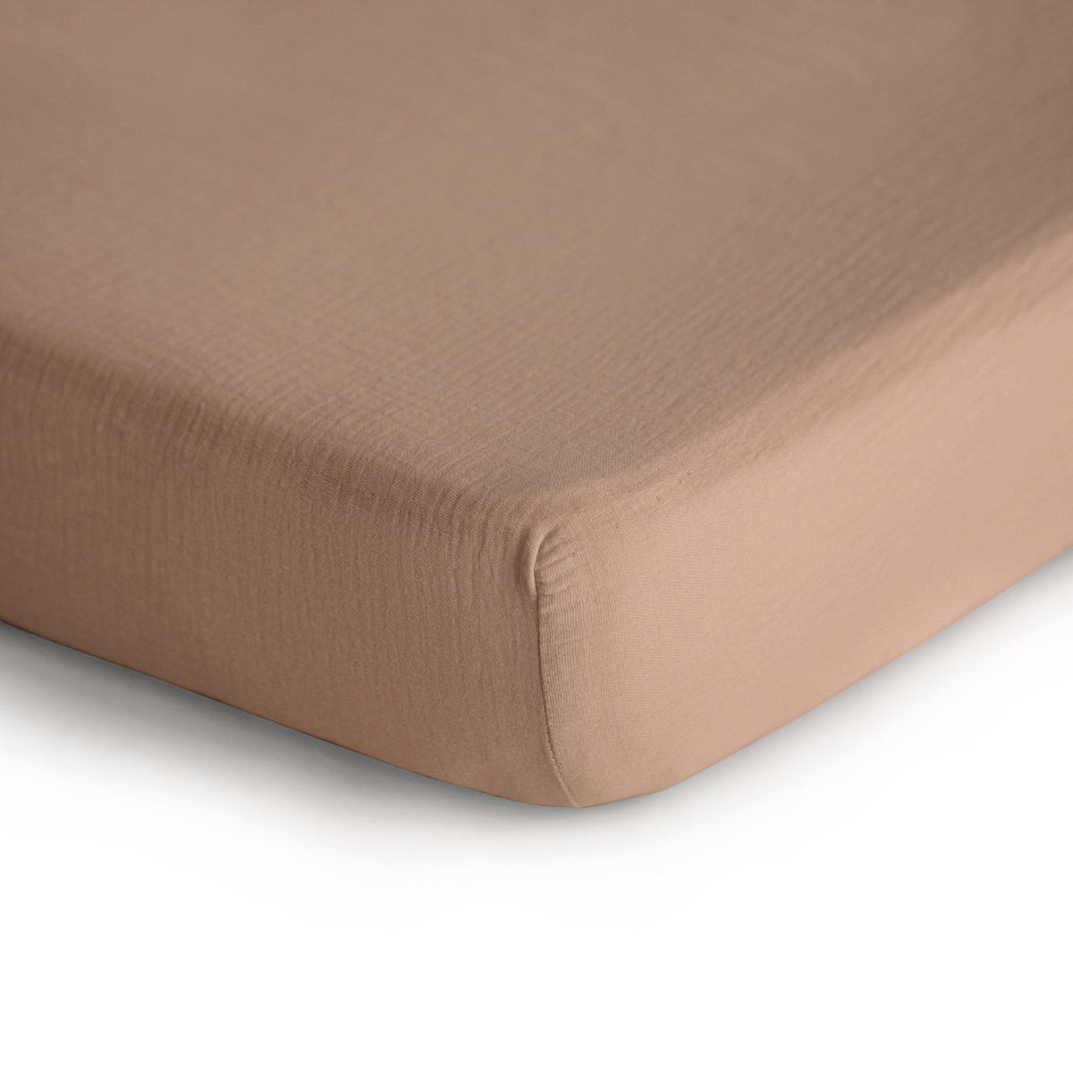 Extra Soft Muslin Crib Sheet | Natural
