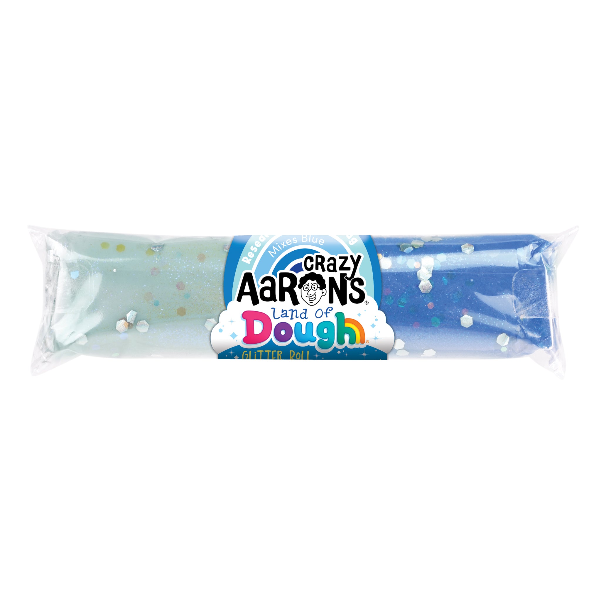 Land of Dough Glitter Roll || Blue/Light Blue