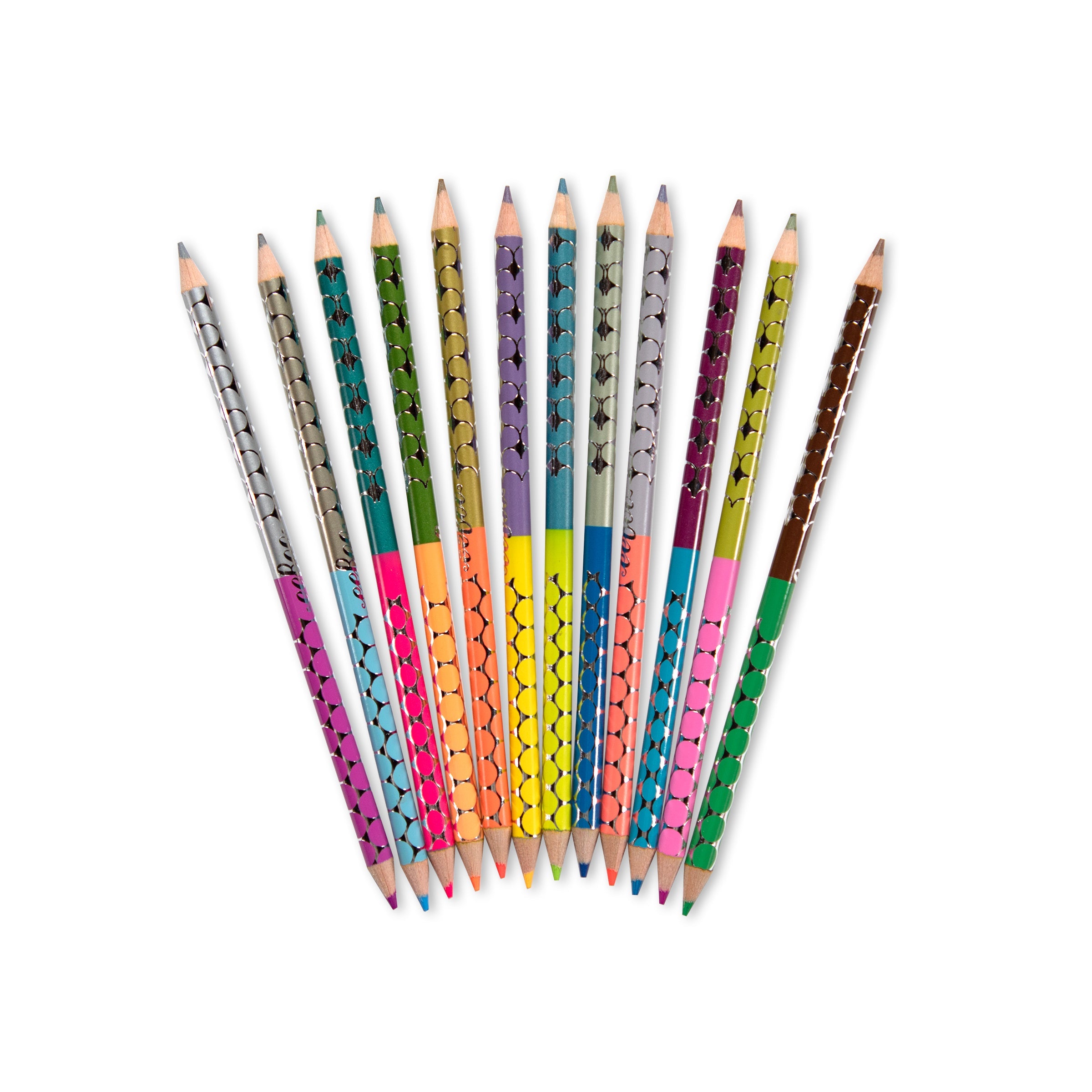 Shark 12 Double Sided Color Pencils