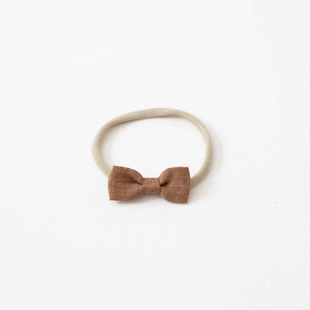 Pecan | Mini Bow