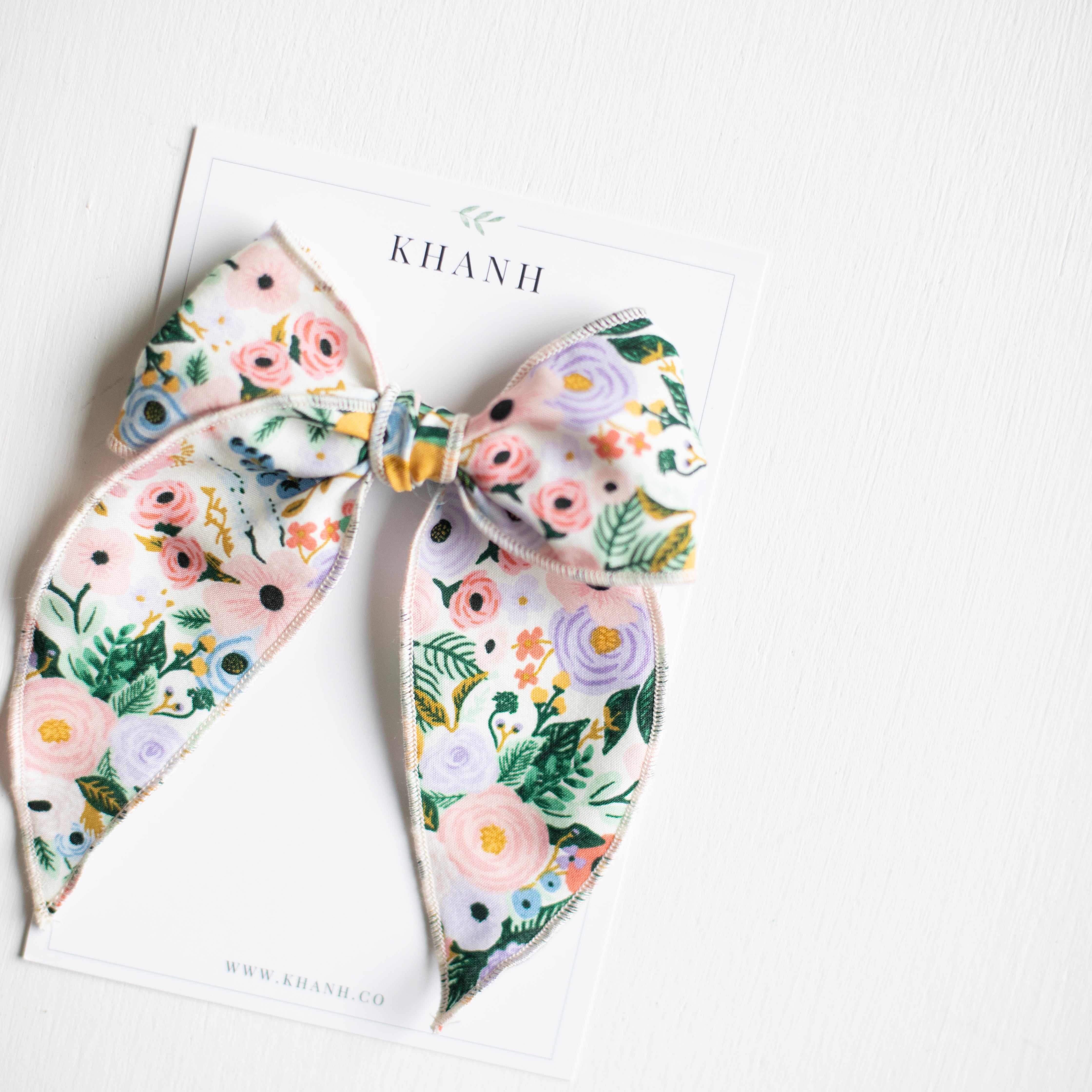 Petite Garden Party || Oversized Whimsical Bow