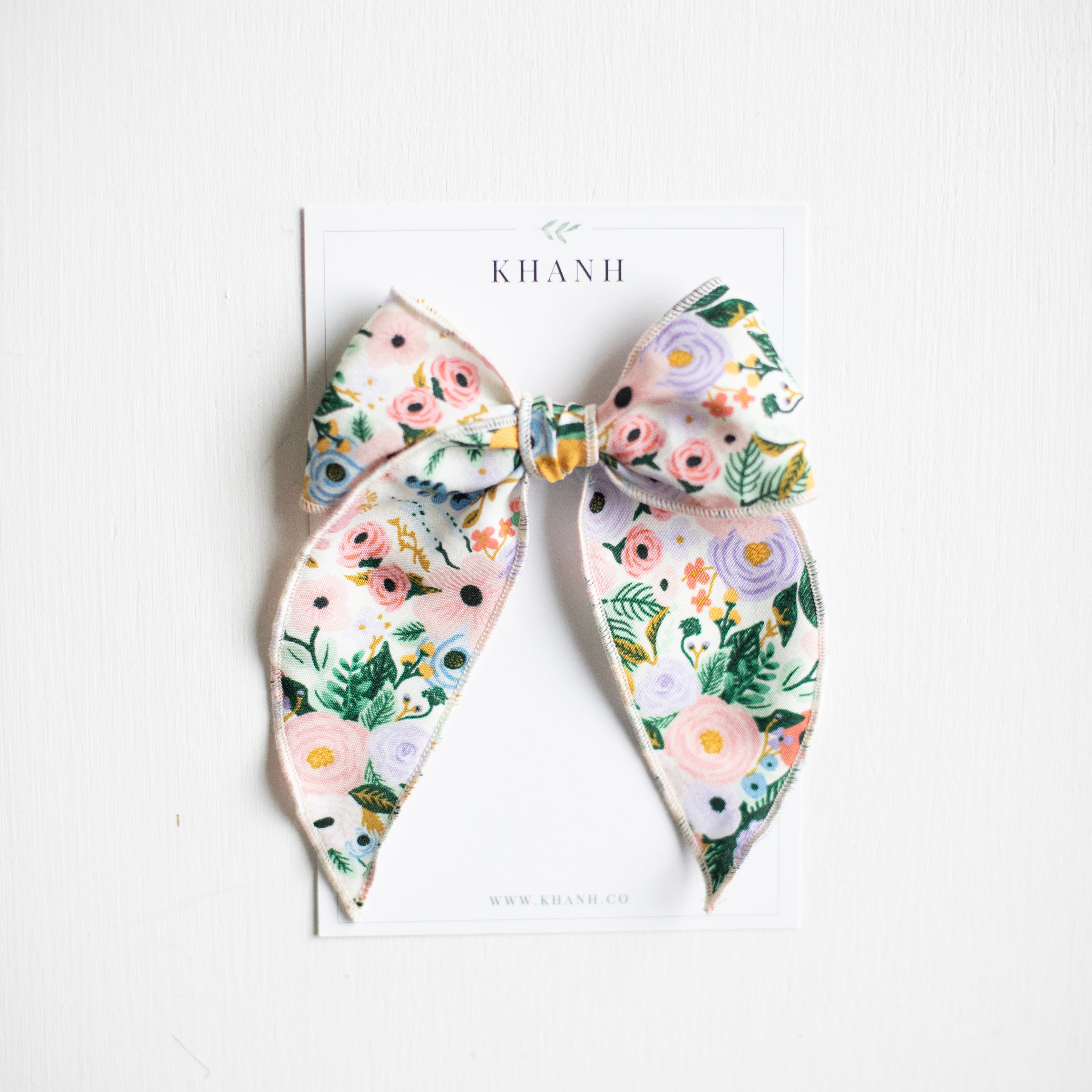 Petite Garden Party || Oversized Whimsical Bow