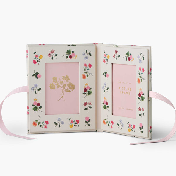 Ditsy Dahlia Folio Paper Wrapped Picture Frame