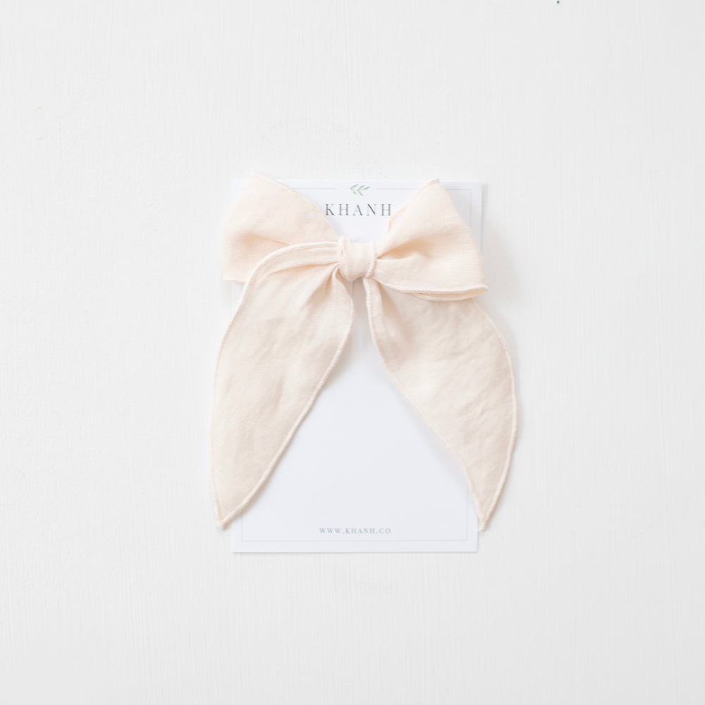 Pink Ground | Oversized Whimsical Bow