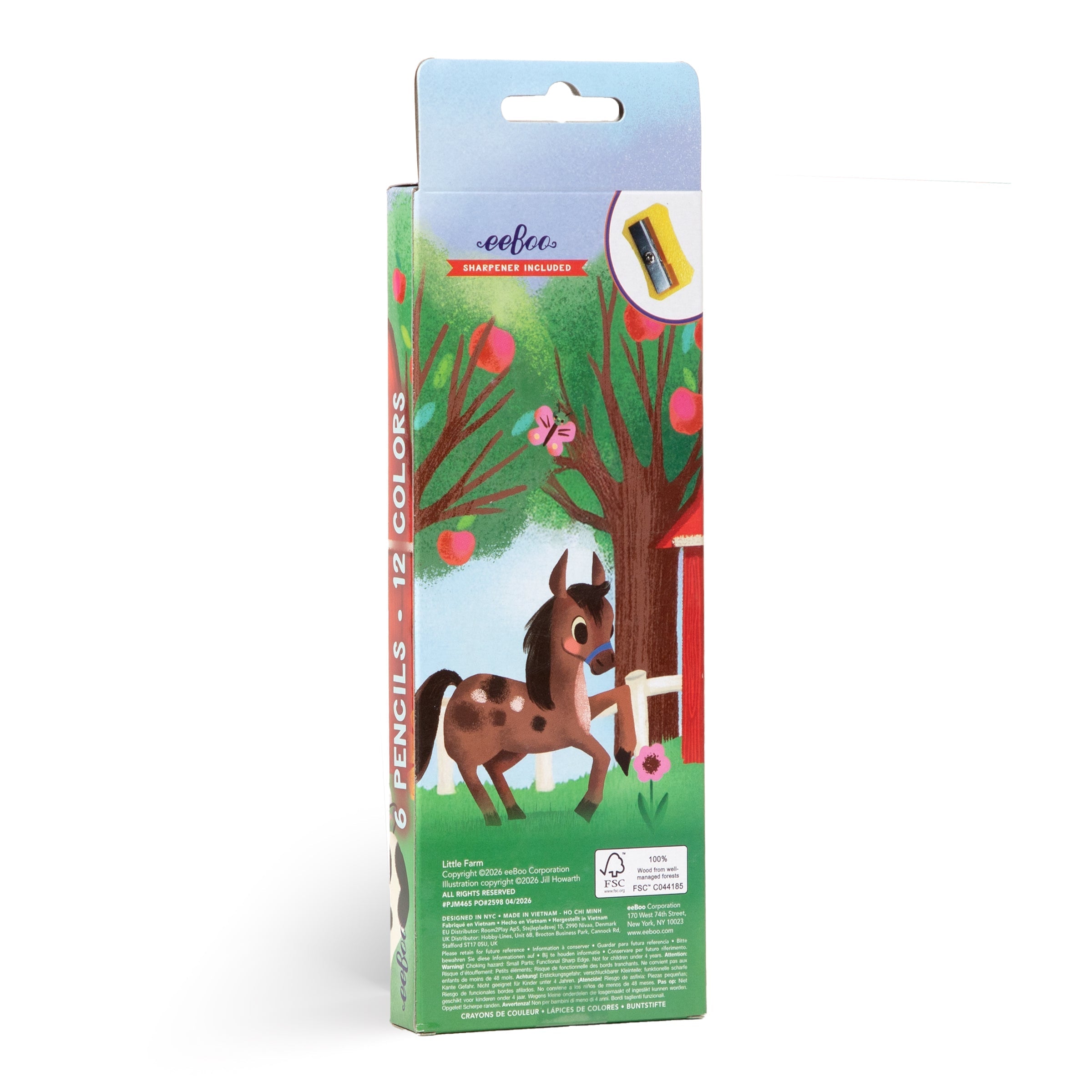 Little Farm Jumbo Double Pencils