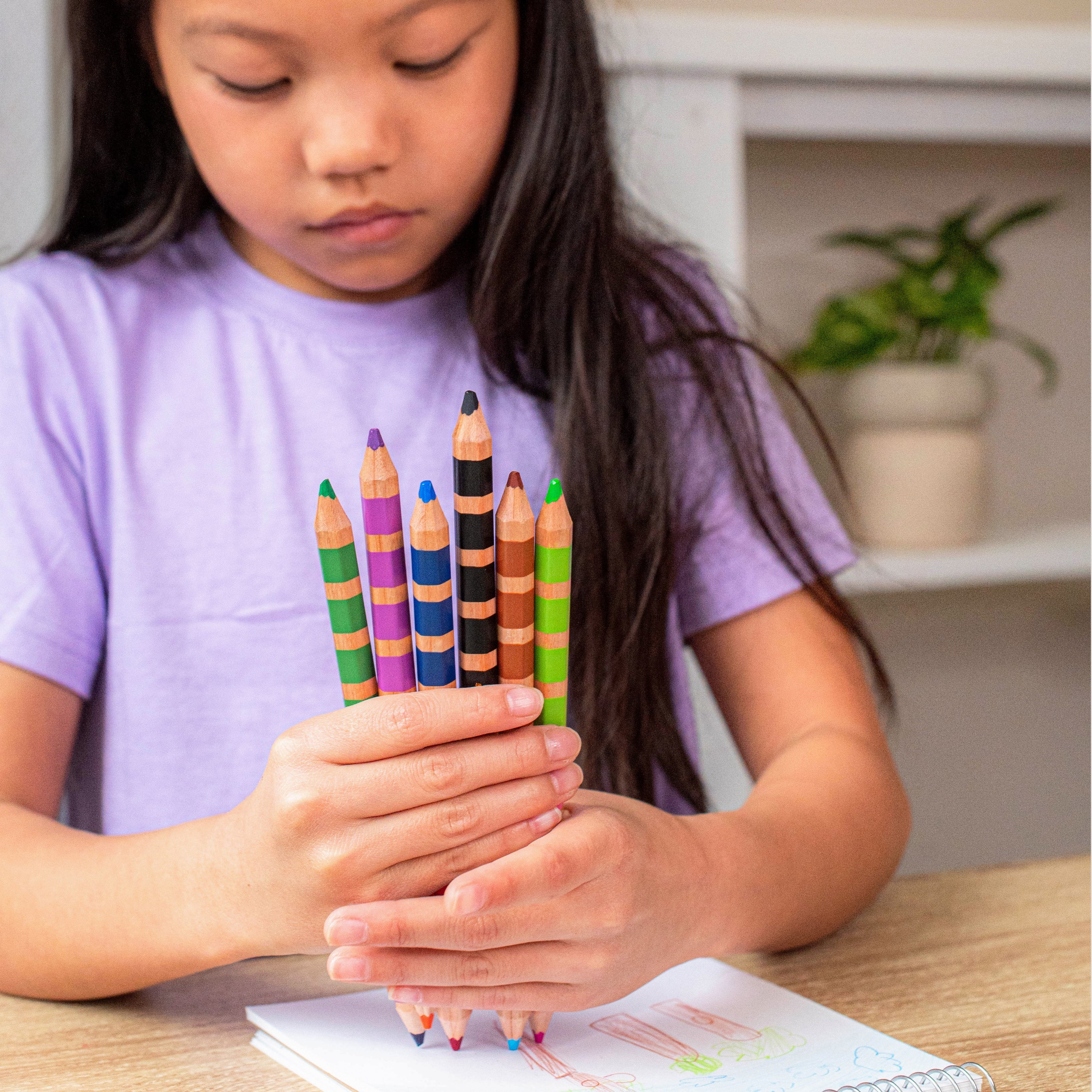 Little Farm Jumbo Double Pencils