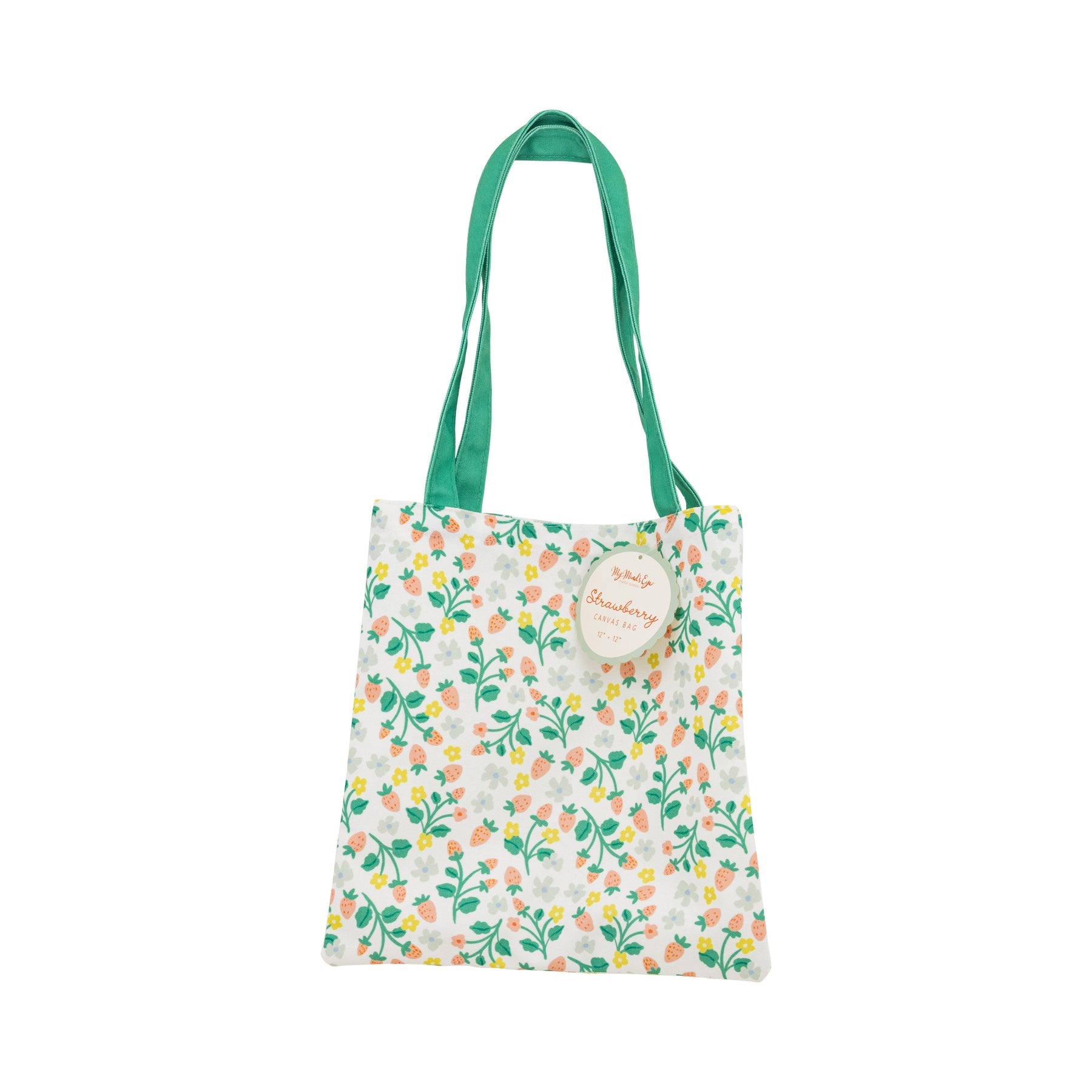 Strawberry Pattern Canvas Bag