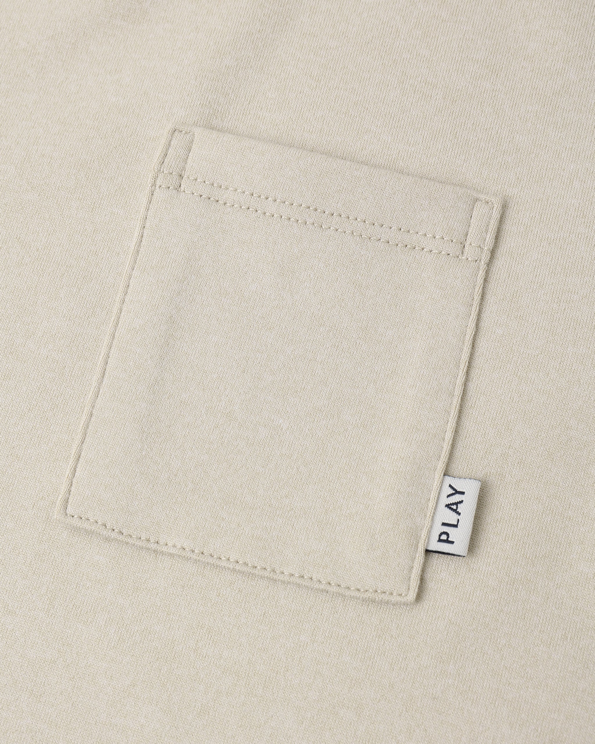 Cove Essential Pocket Tee Heathered Pebble