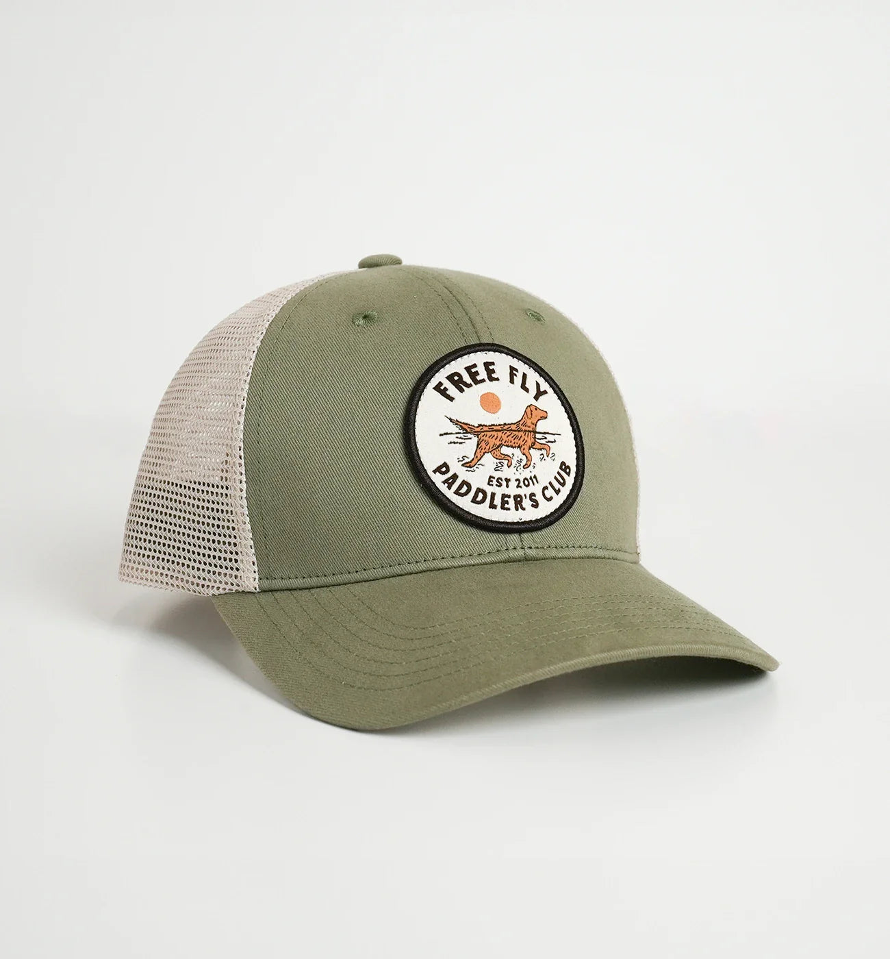 Paddler's Club Trucker Hat || Capers Green - Youth