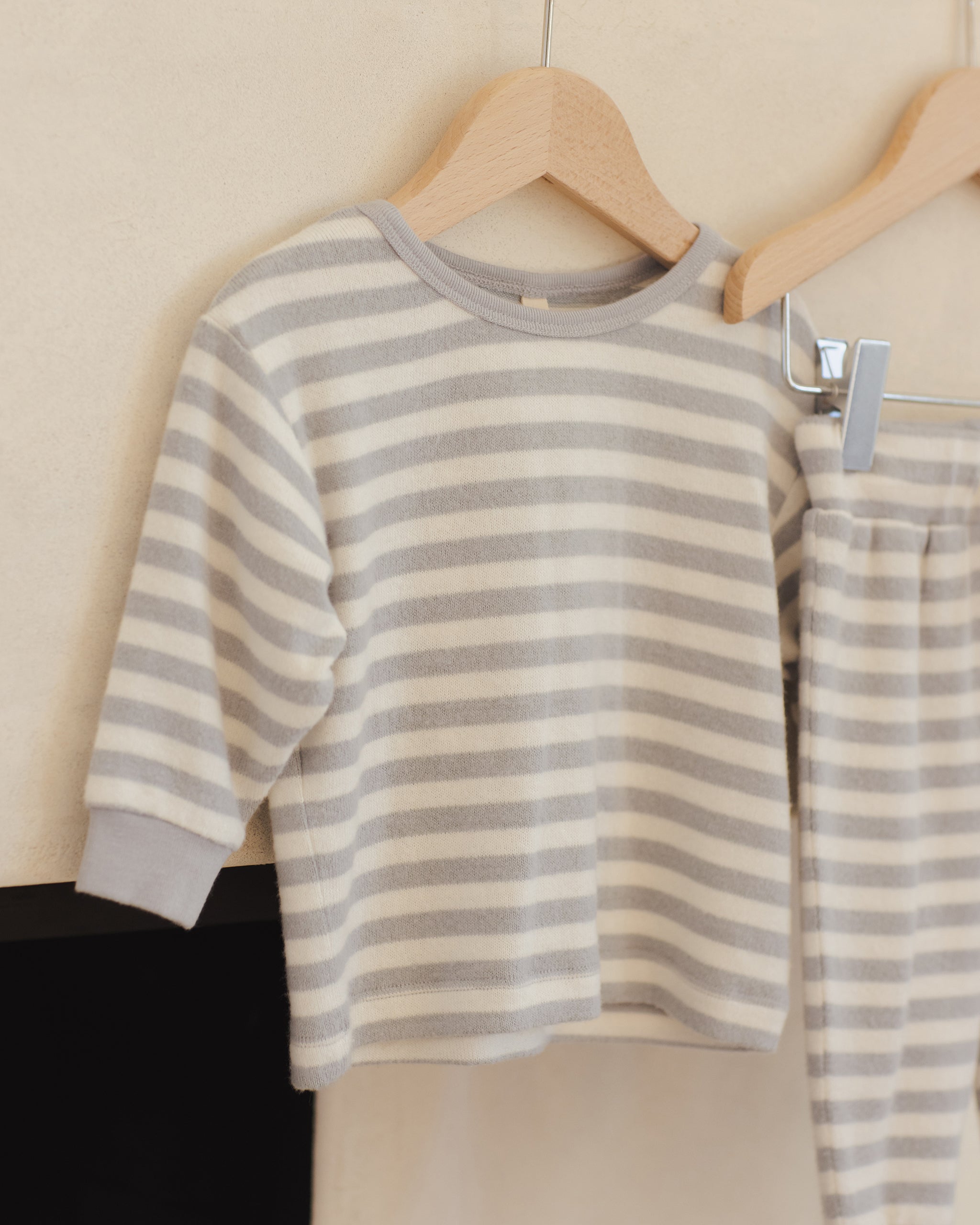 Cozy Set || Blue Stripe - LAST ONE 2/3Y