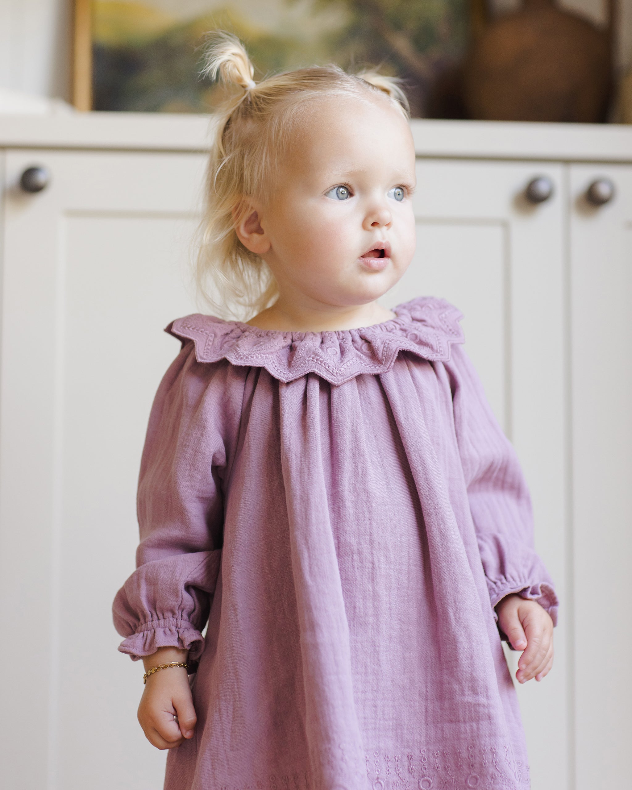 Long Sleeve Isla Dress || Mulberry