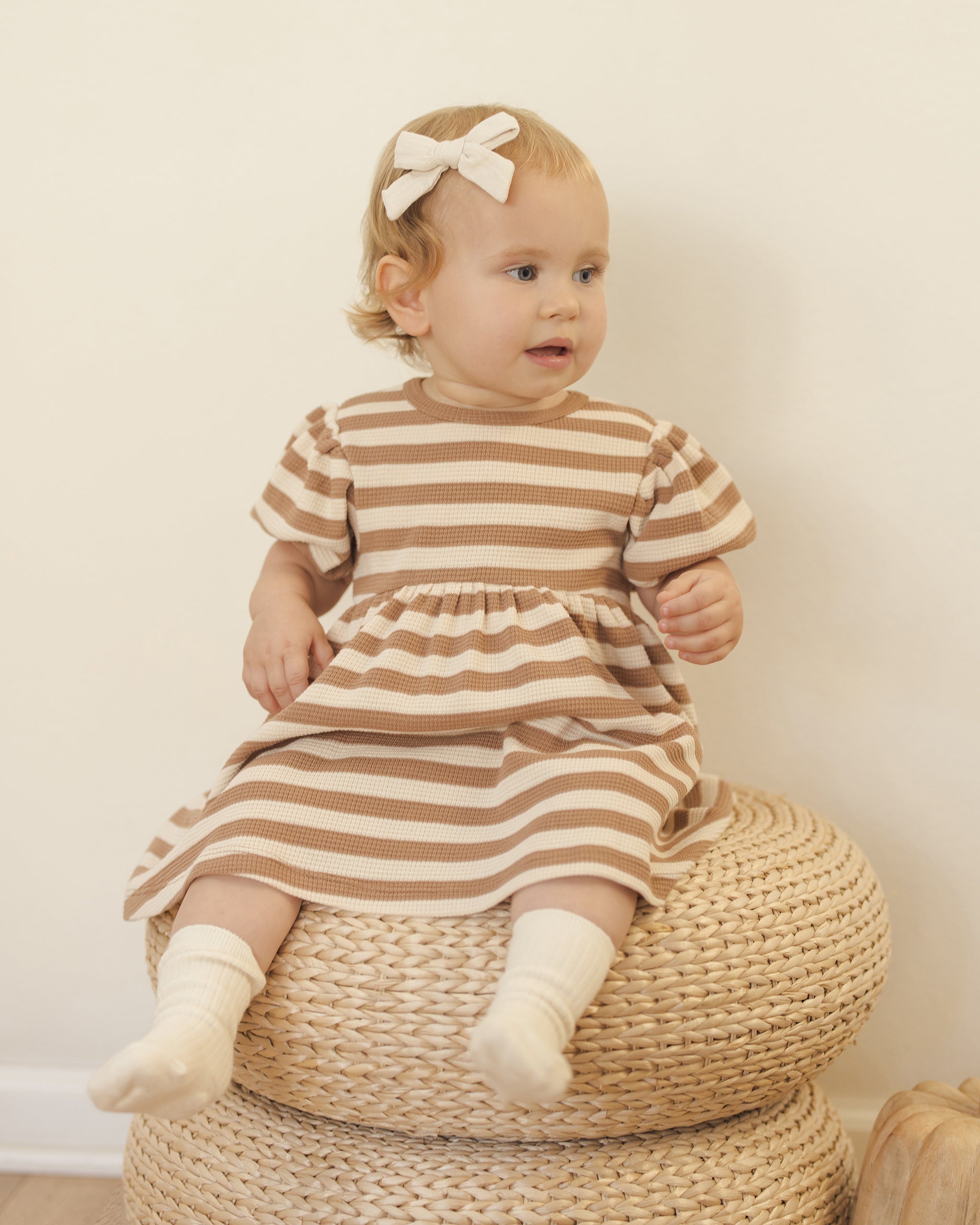 Darla Dress || Harvest Stripe - LAST ONE 4/5Y