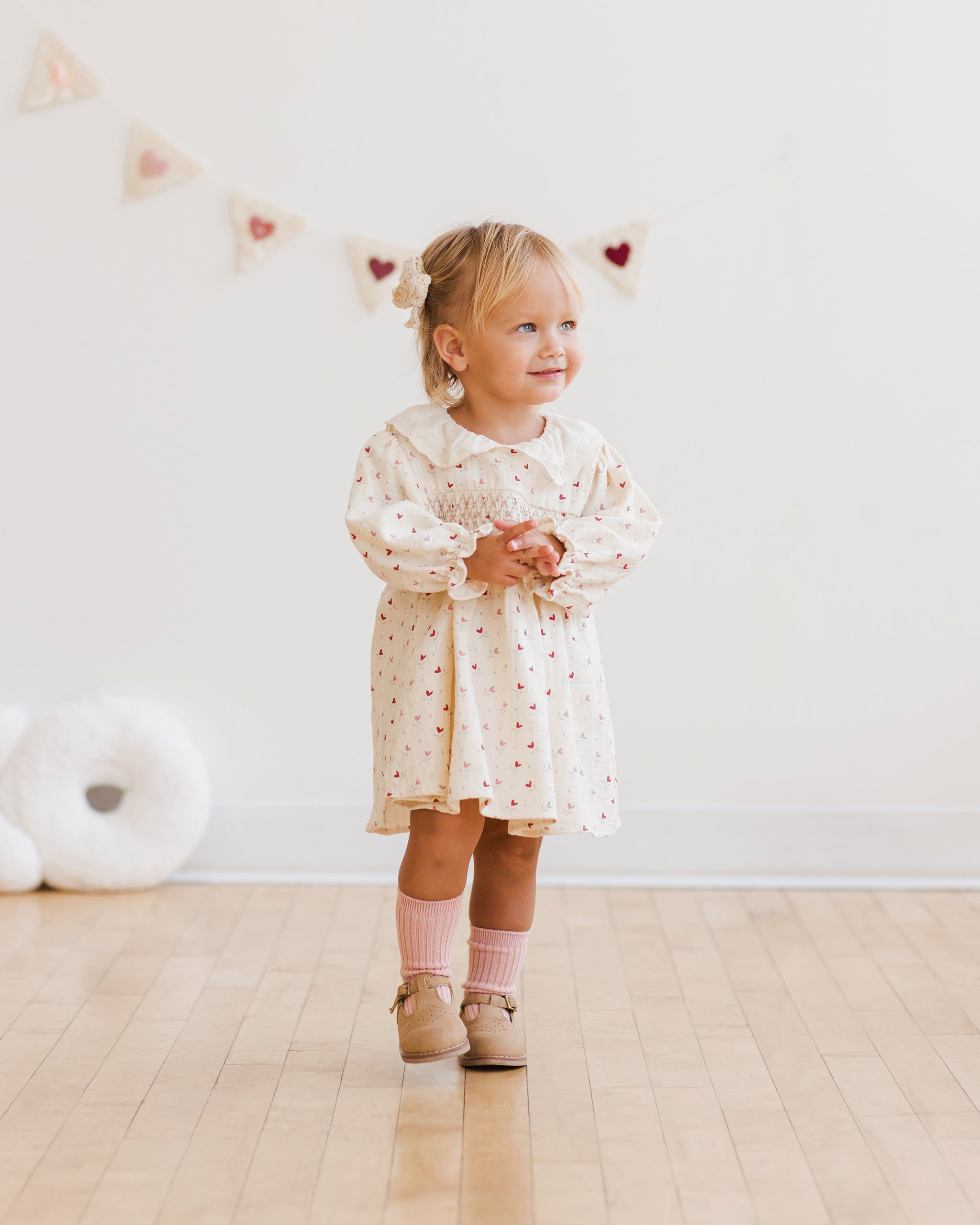 Callie Dress || Heart Ditsy