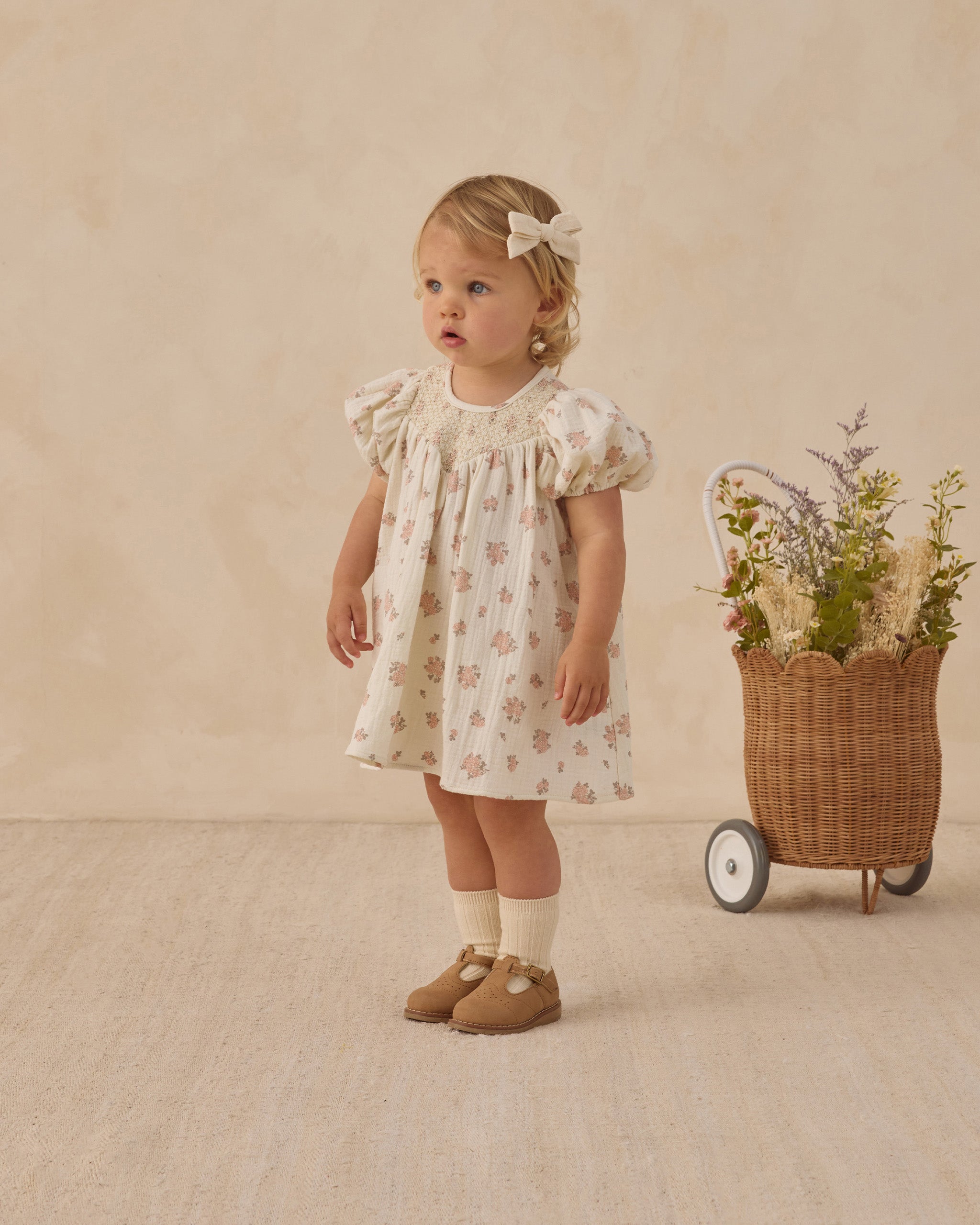 Carina Dress || Garden Rose