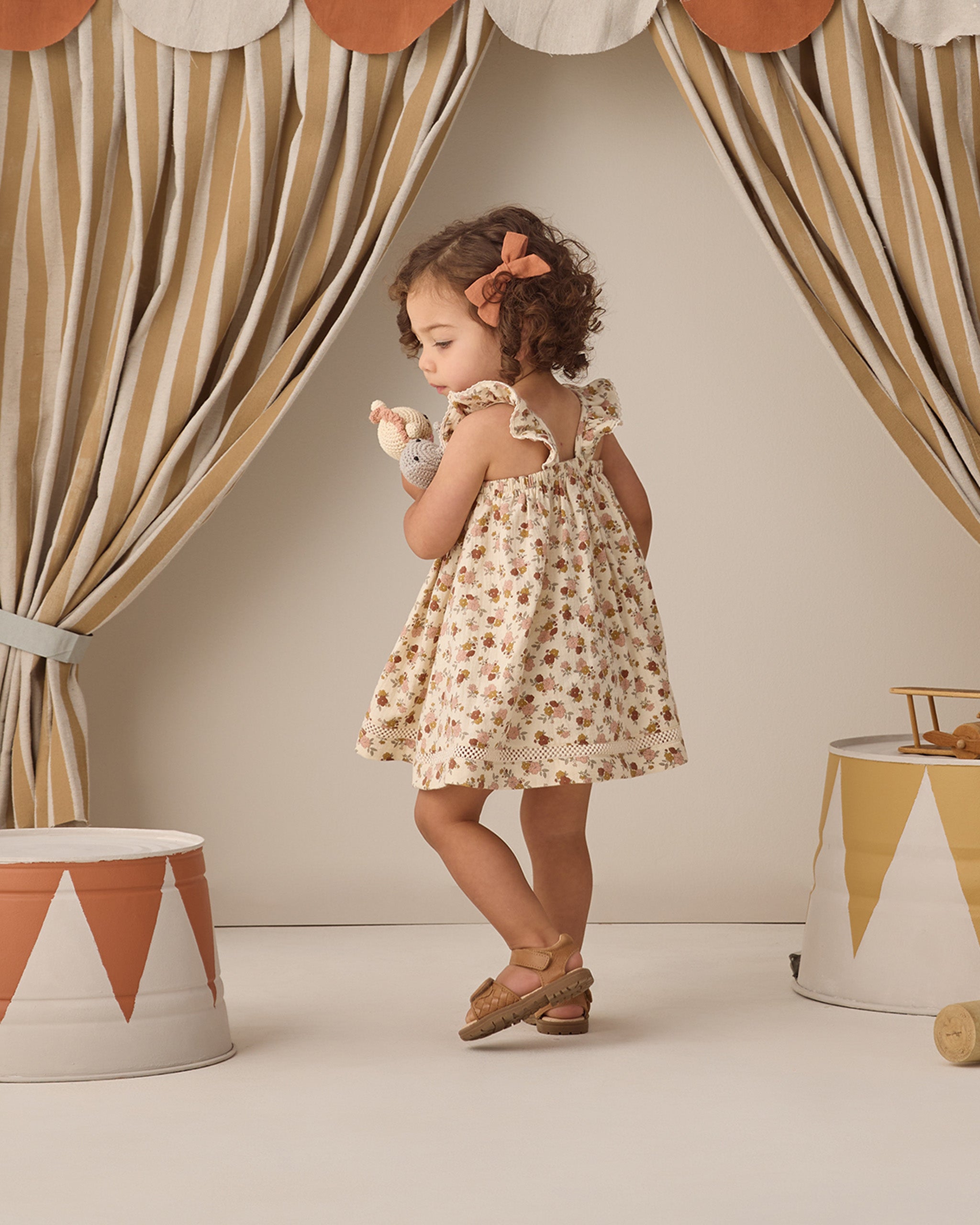 Ruffle Tank Dress || Bloom