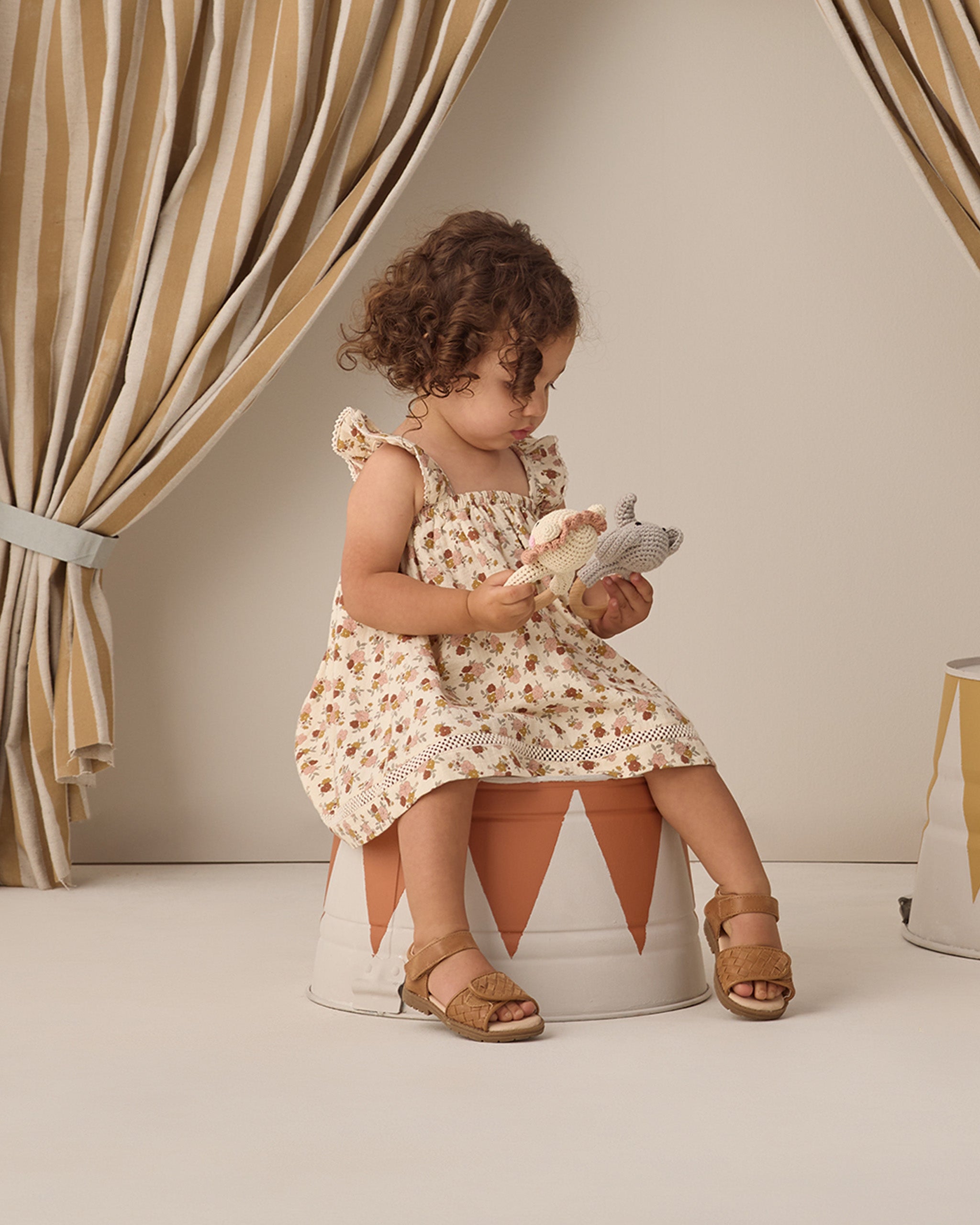 Ruffle Tank Dress || Bloom