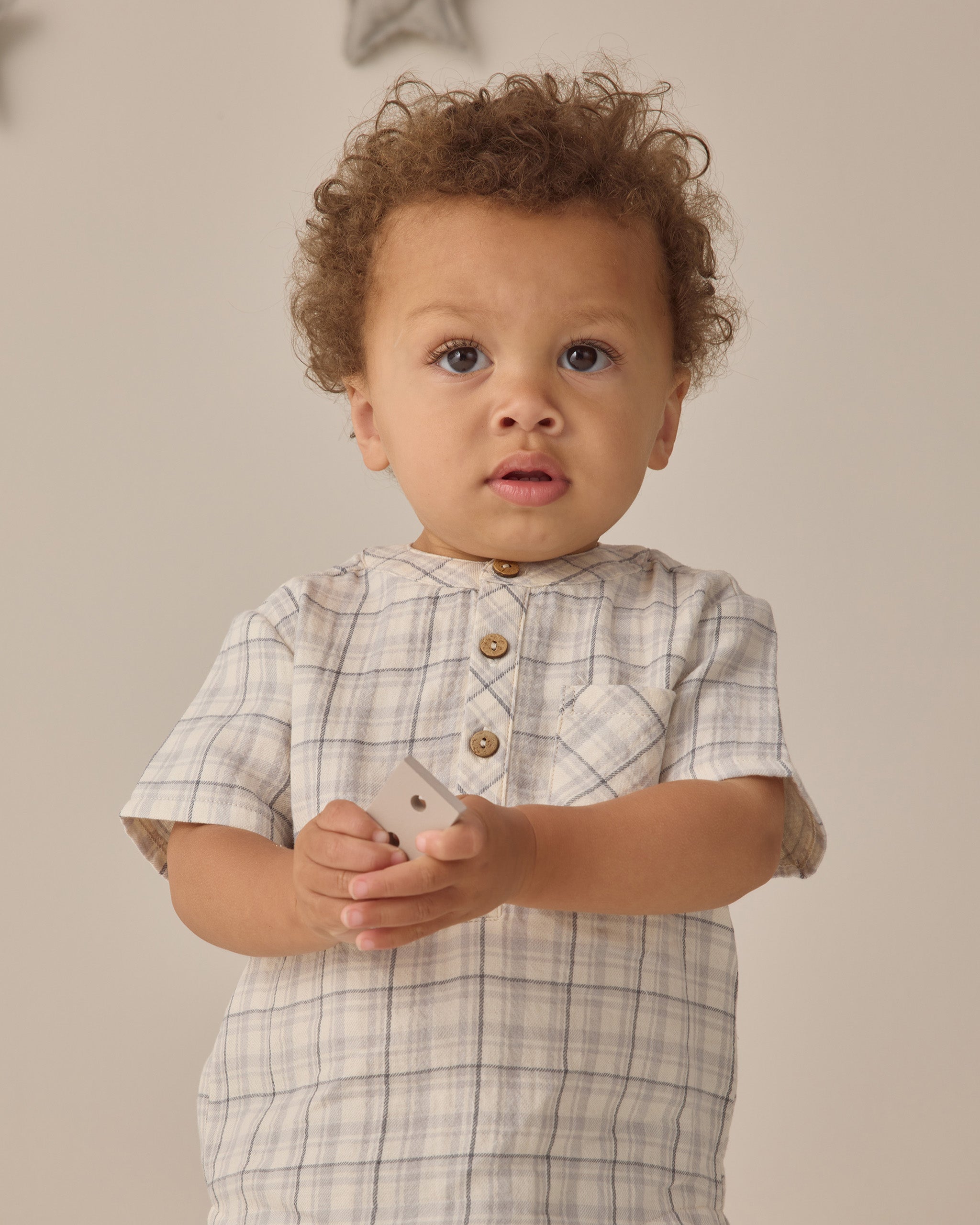 Jaxson Shirt || Blue Plaid