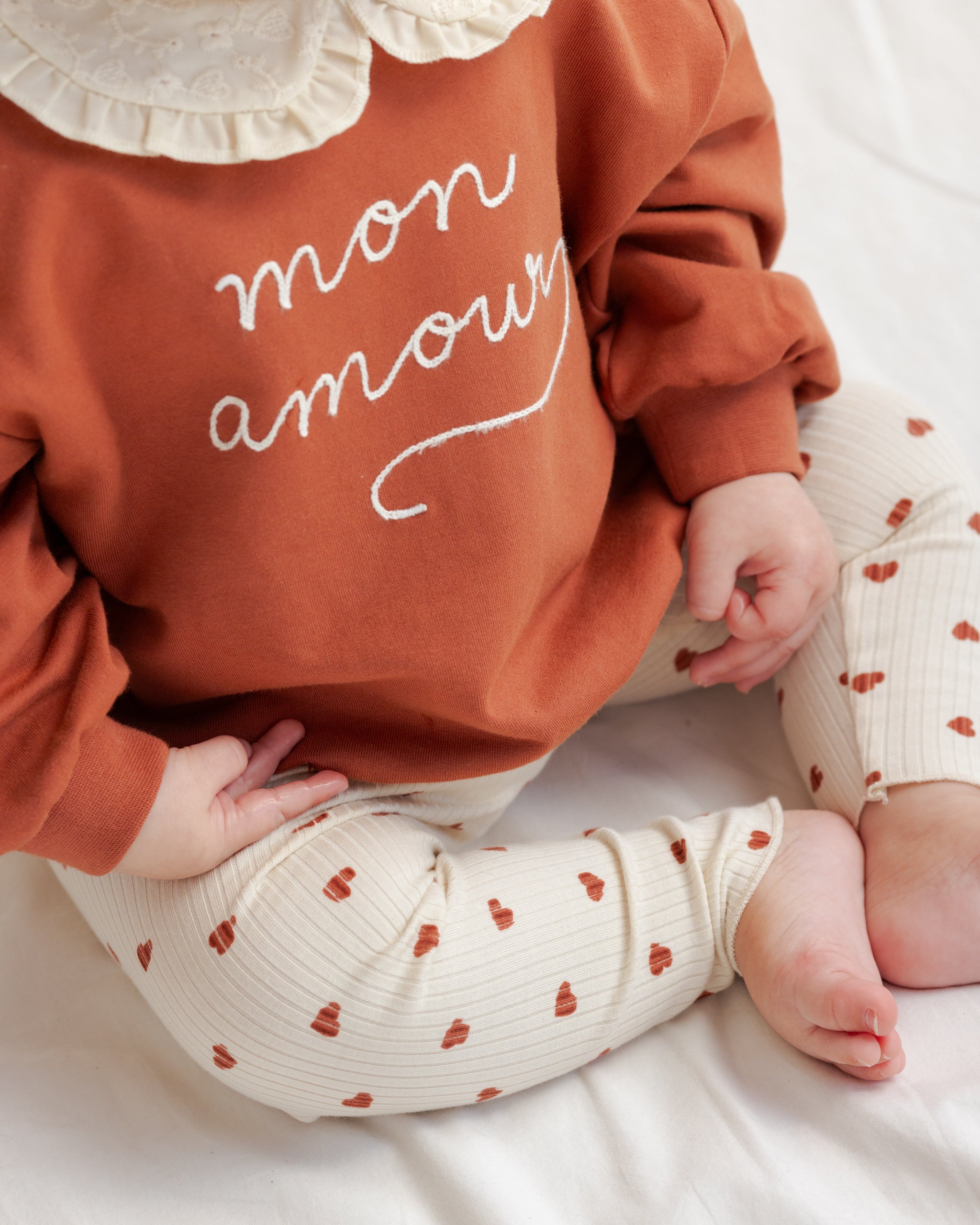 Collared Sweatshirt || Mon Amour