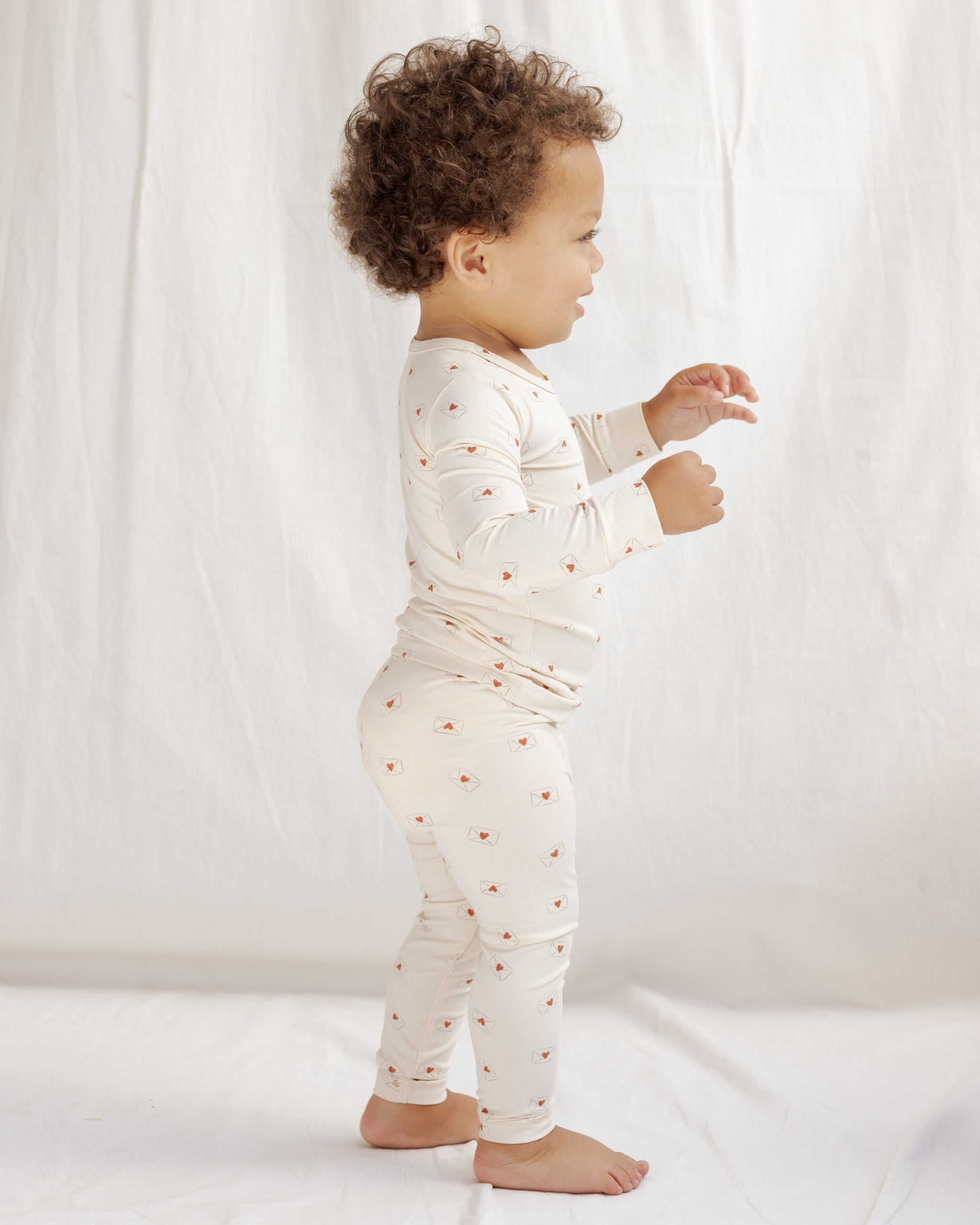 Bamboo Pajama Set || Valentine
