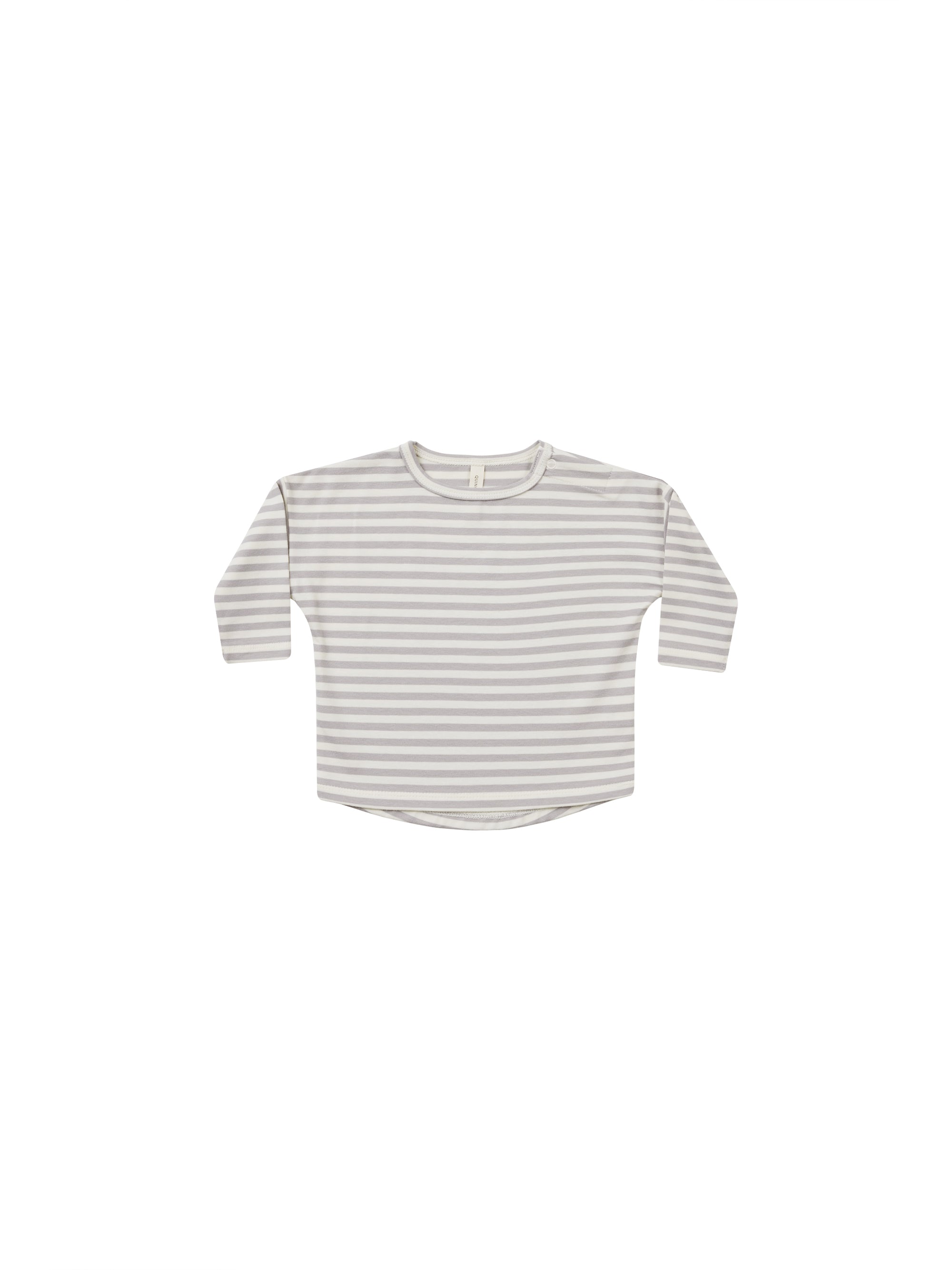 Long Sleeve Tee || Periwinkle Stripe