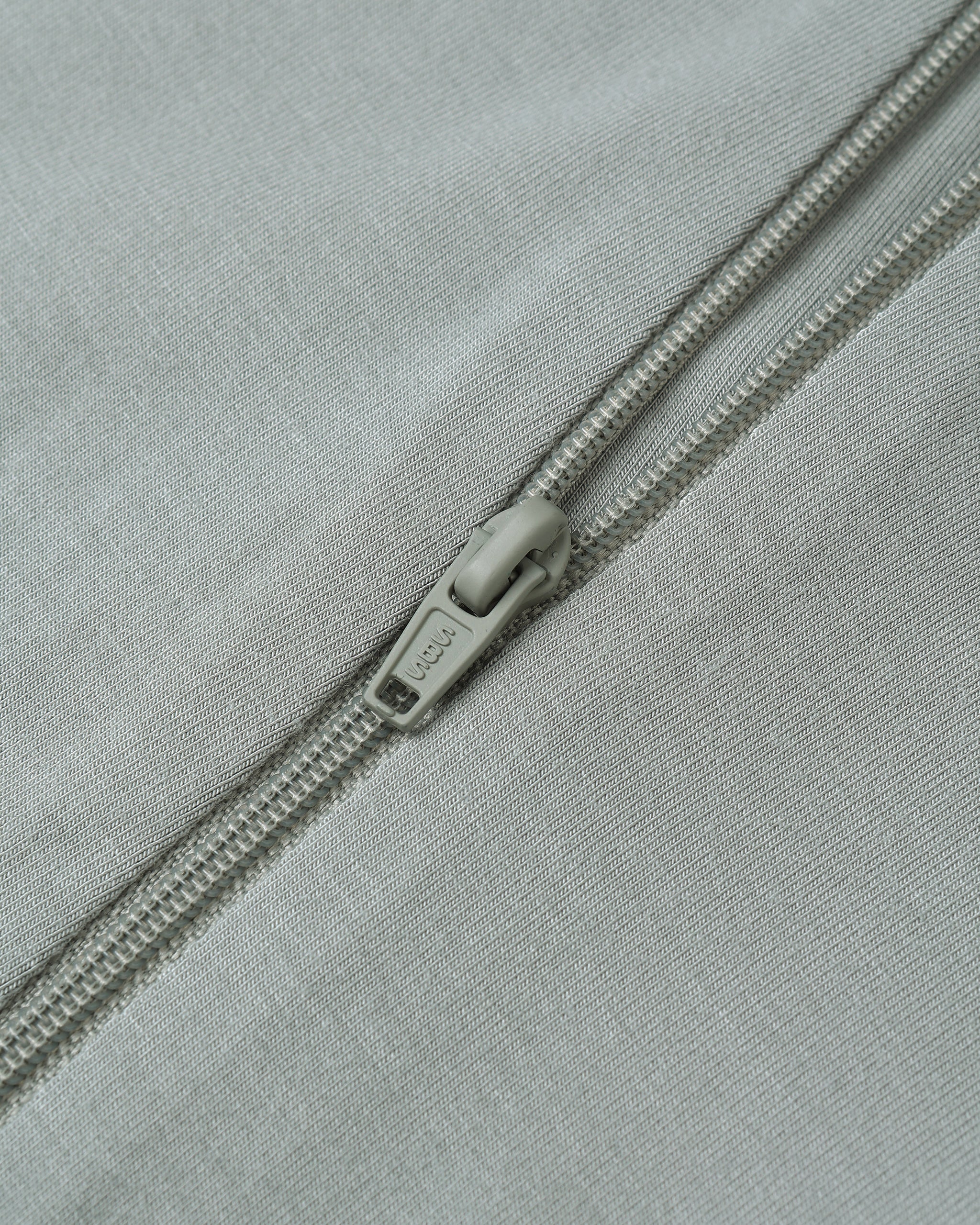 Bamboo Zip Footie || Steel Blue - LAST 12/18M