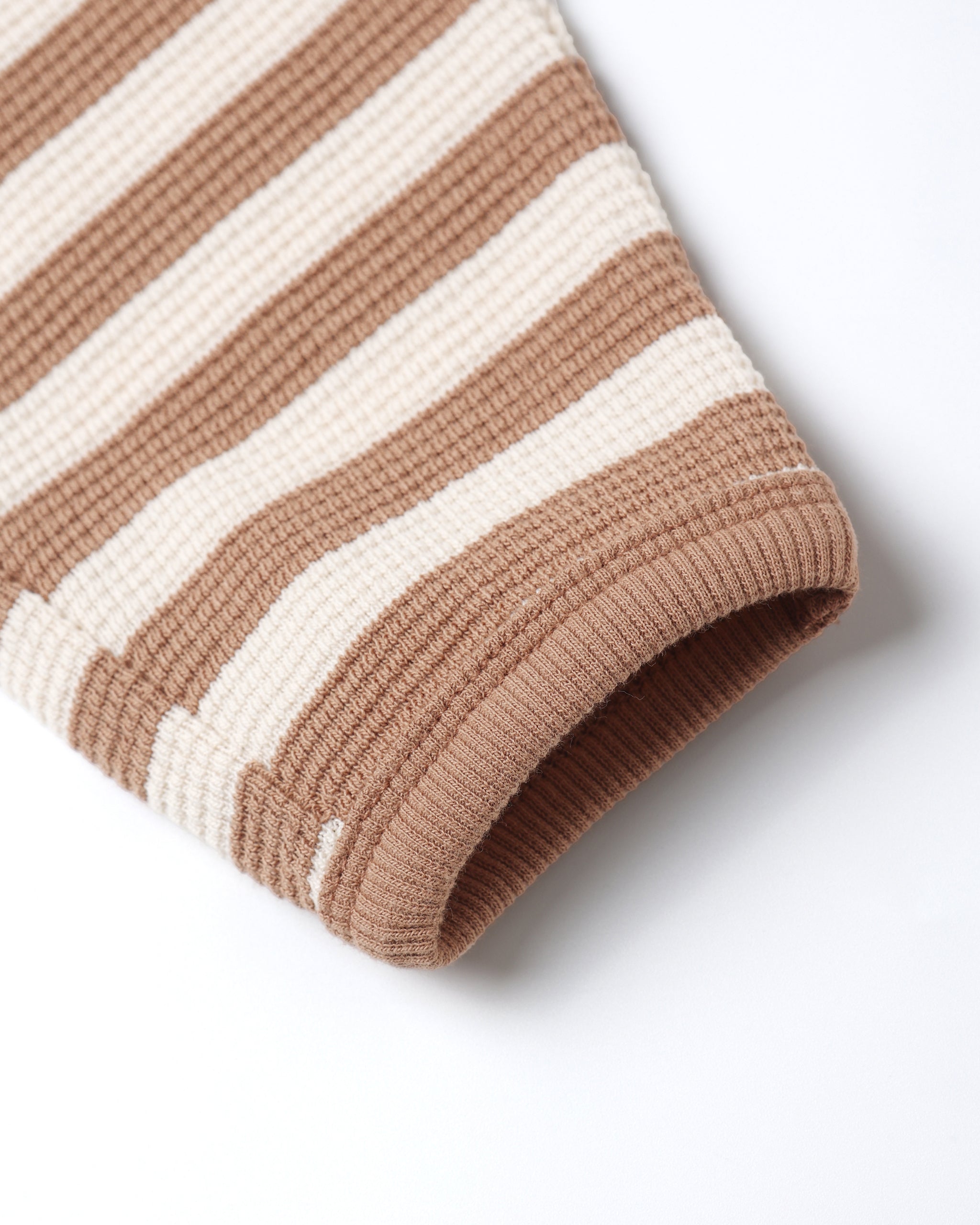 WAFFLE SLOUCH SET || HARVEST STRIPE